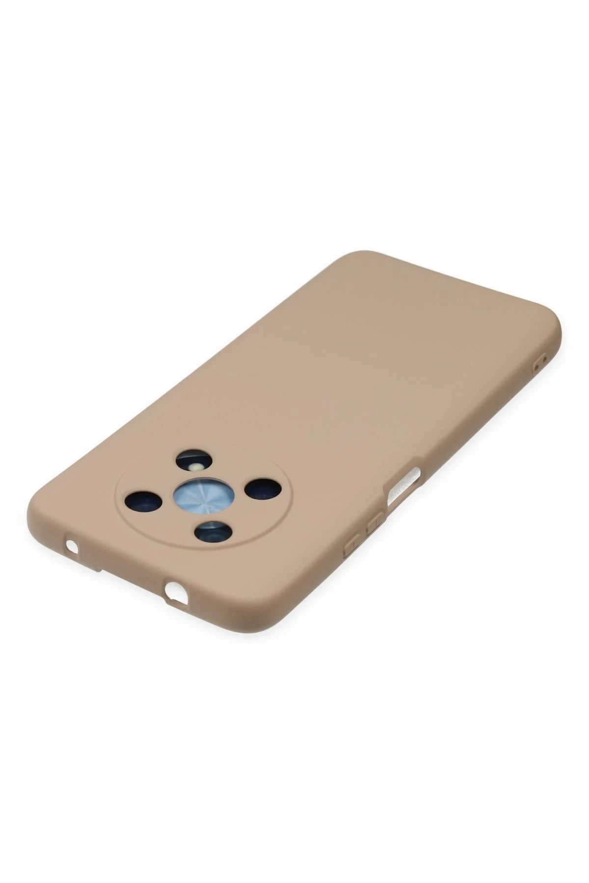 NewFace Huawei Nova Y90 Uyumlu Kılıf Nano içi Kadife Silikon - Pudra SVLRS