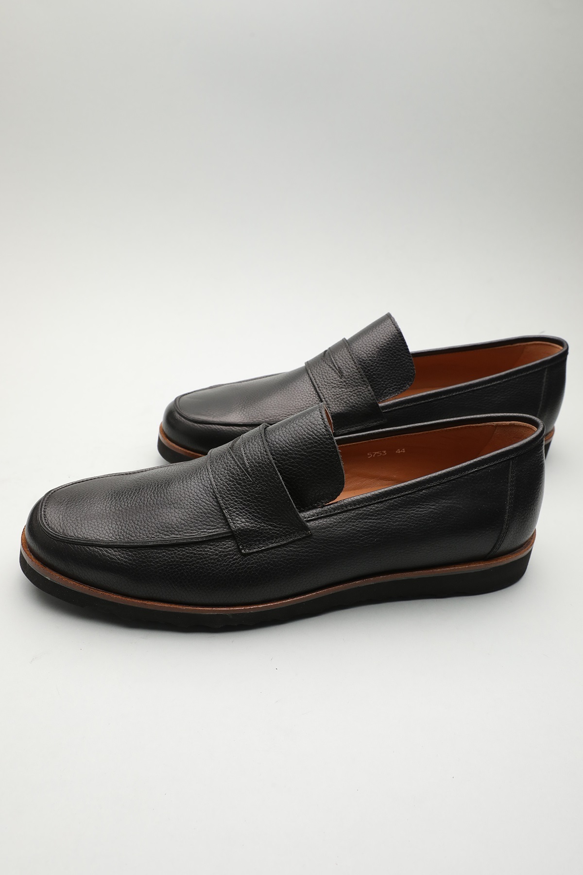 Gondol-Men's Genuine Leather Classic Loafer Brown 44 Ttx.601125 1