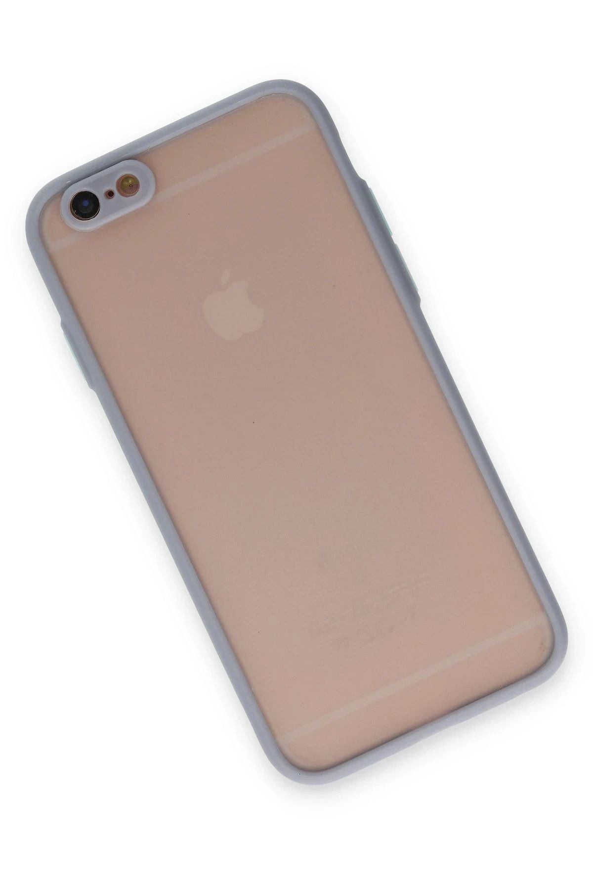 NewFace iPhone 6 Kılıf Montreal Silikon Kapak - Gri FLKRY