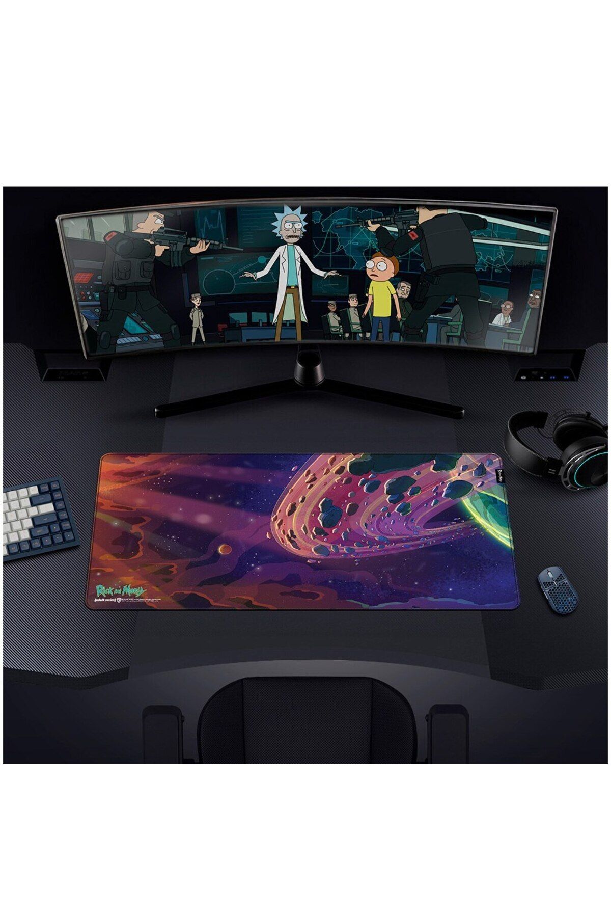 Warner-Mousepad gaming Warner Bros. Rick and Morty Outer Space 6
