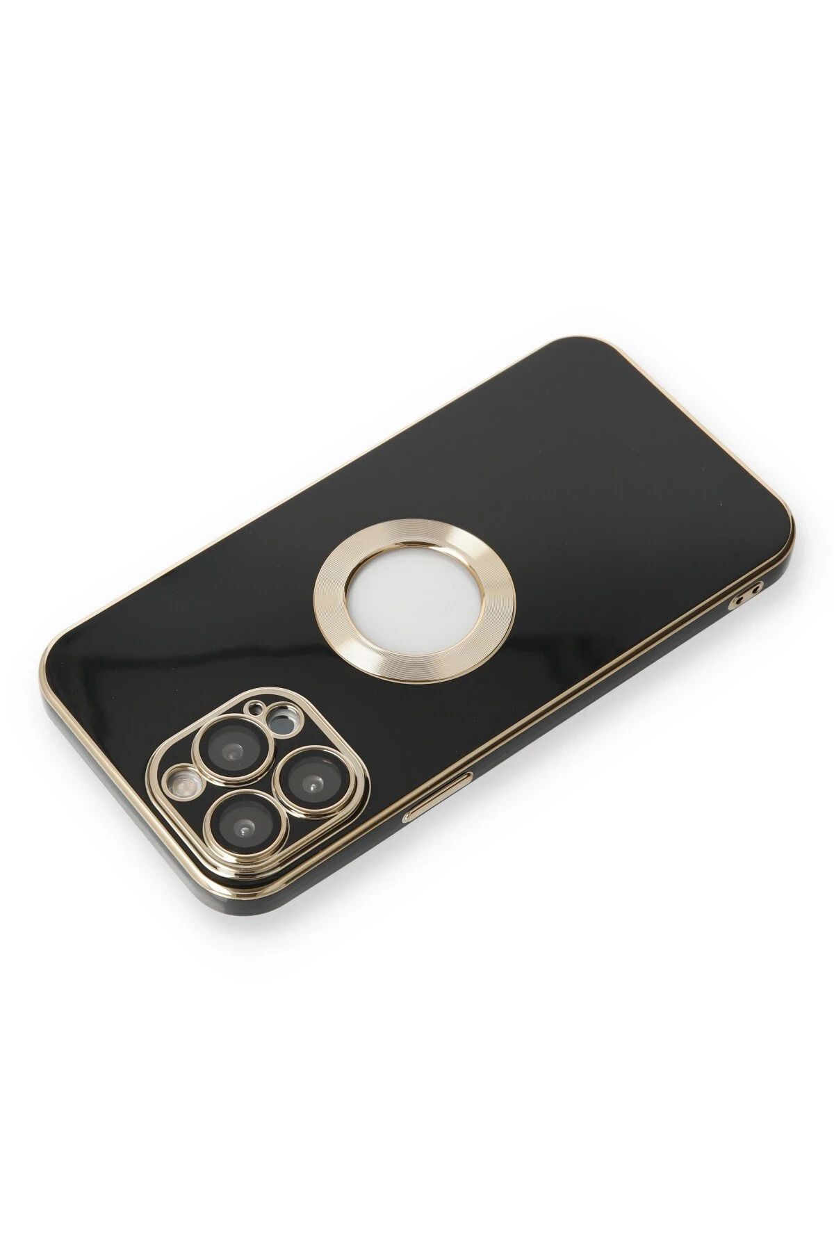NewFace iPhone 13 Pro Kılıf Store Silikon - Siyah SVLRS
