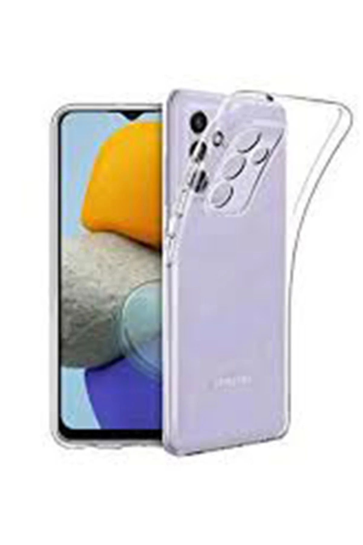 NewFace Samsung Galaxy S23 FE Kılıf Lüx Şeffaf Silikon NRMSA