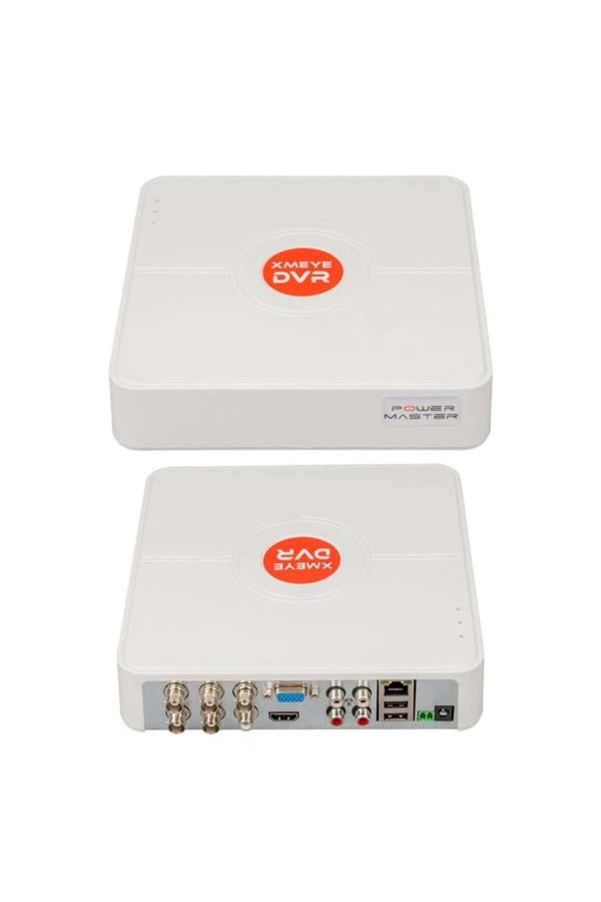 Pazarcan Powermaster Pm-12180 4 Kanal 5mp Destekli 1080n H265 Xmeye Video Çıkışlı Dvr/xvr Kayıt Cihazı