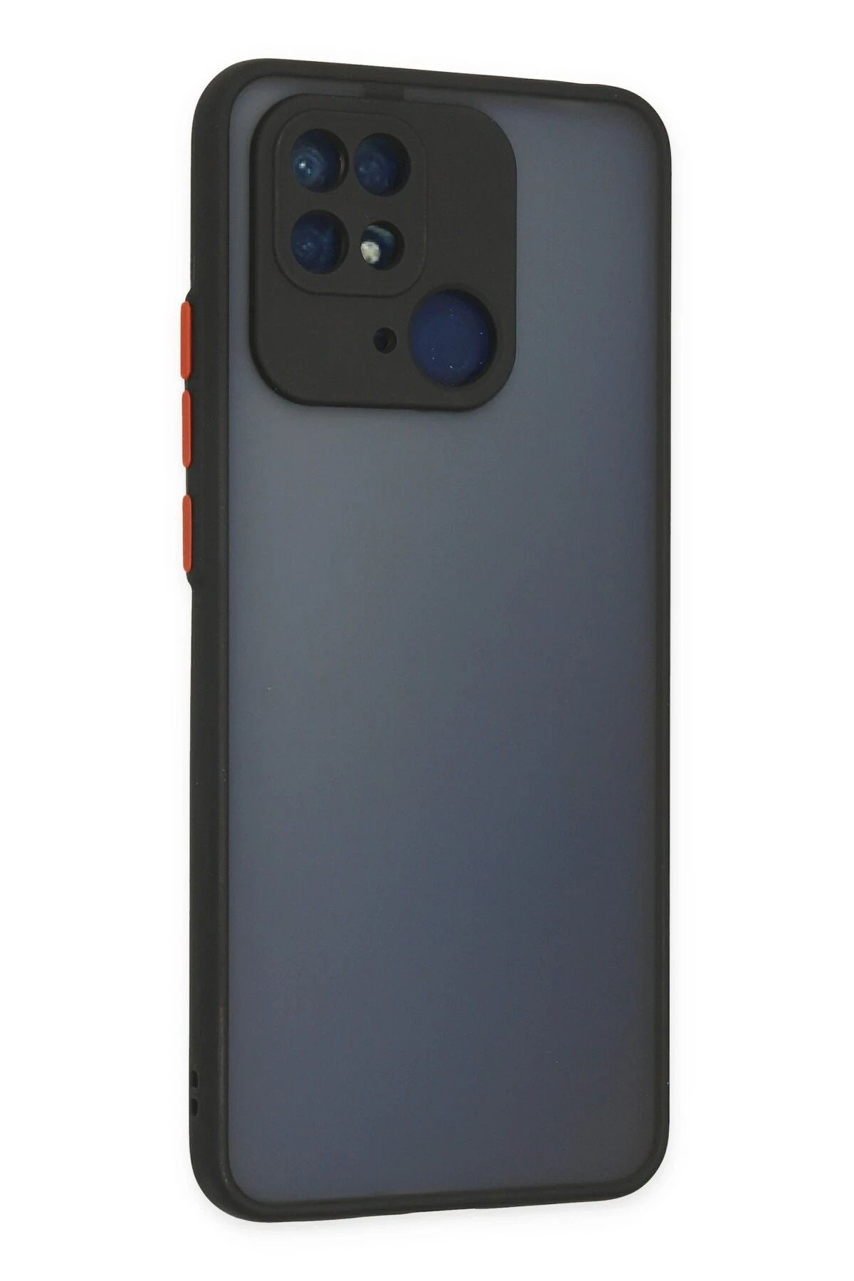 NewFace Xiaomi Redmi 10C Kılıf Montreal Silikon Kapak - Siyah SVLRS
