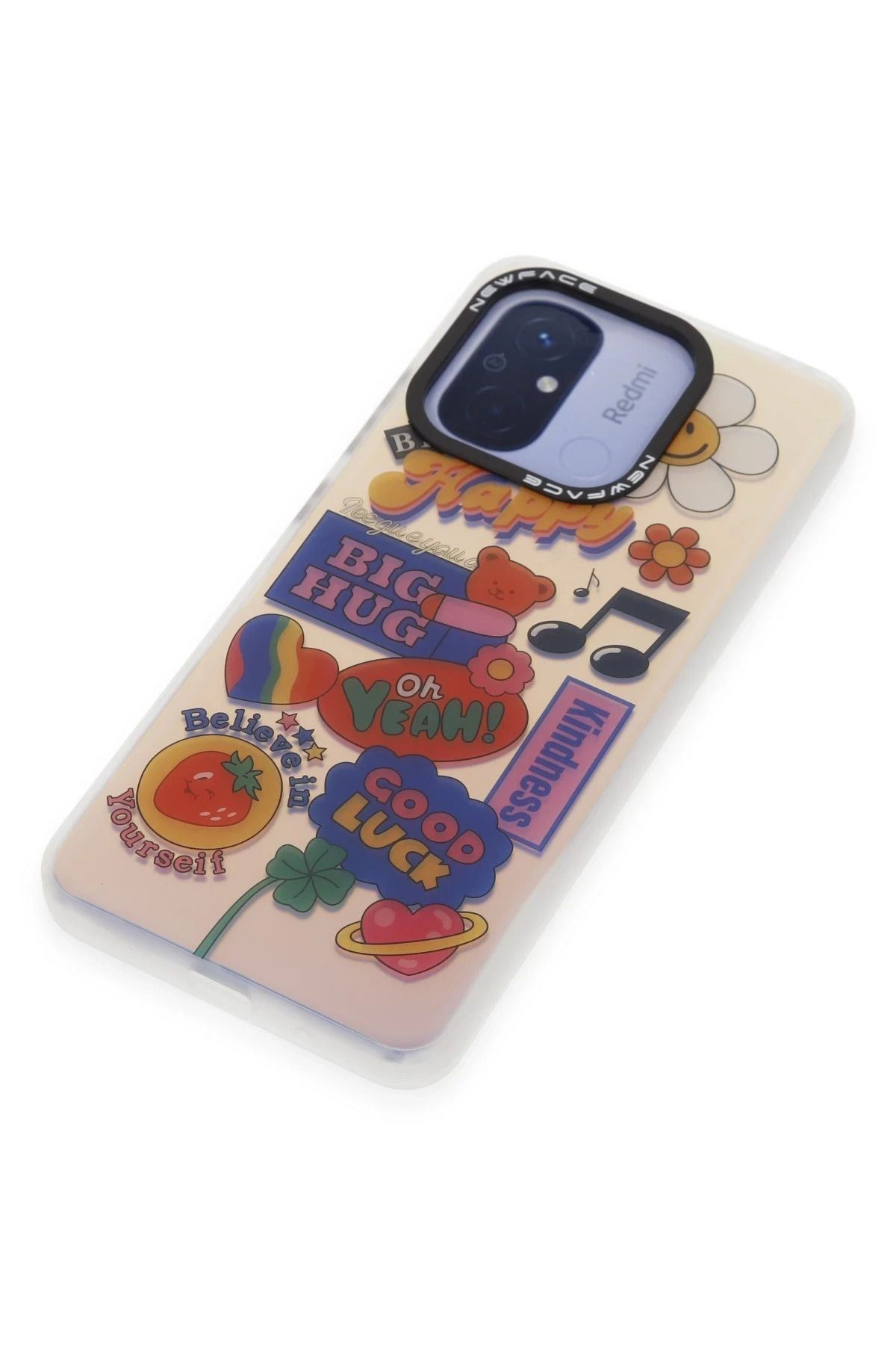 NewFace Xiaomi Redmi 12C  Uyumlu  Kılıf Estoril Desenli Kapak - Estoril - 15 SVLRS