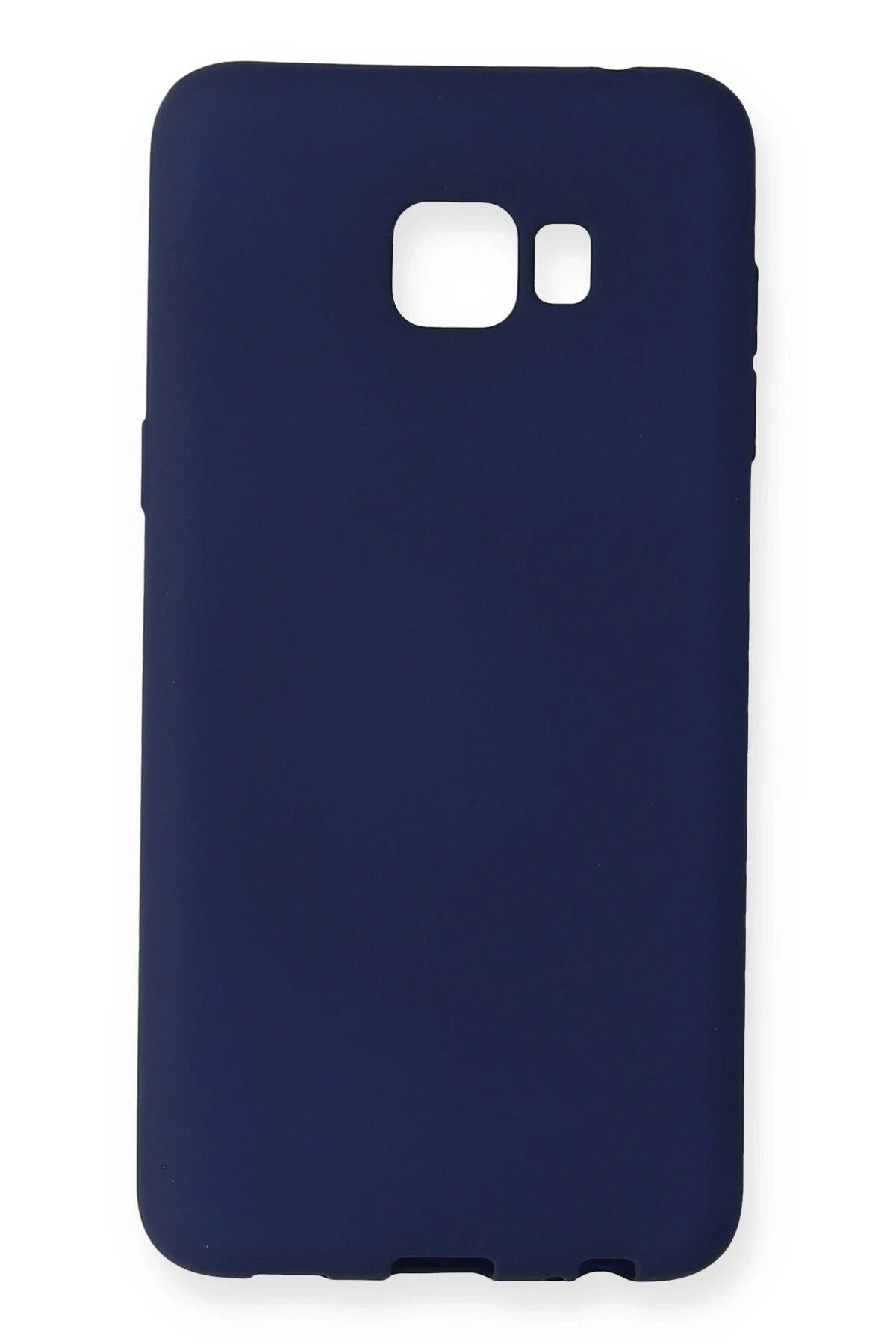 NewFace Samsung Galaxy C5 Pro Kılıf First Silikon - Lacivert SVLRS
