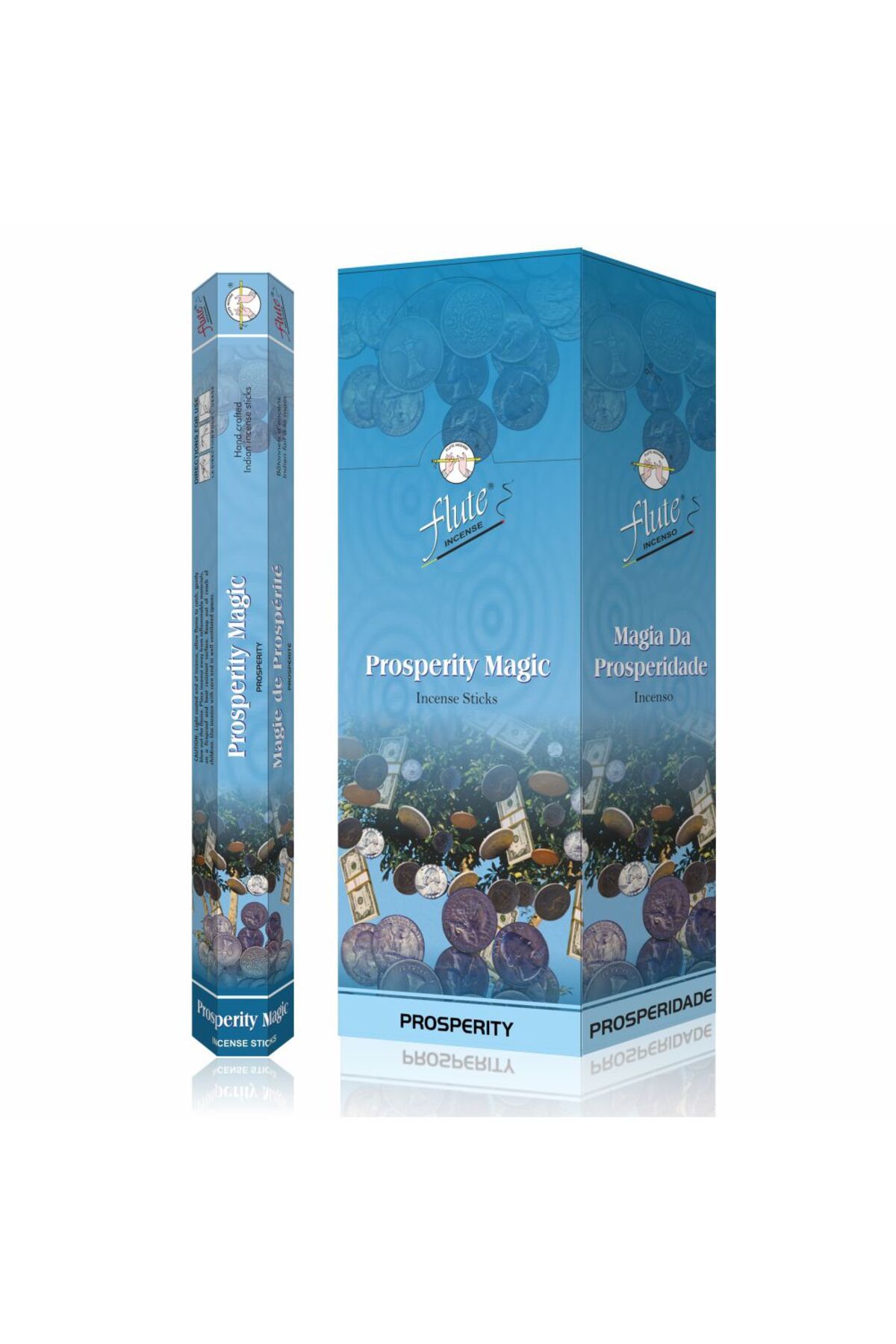 Flute ÇUBUK TÜTSÜ BEREKET BÜYÜSÜ HEXA (PROSPERTY MAGIC) 6*20=120 ÇUBUK