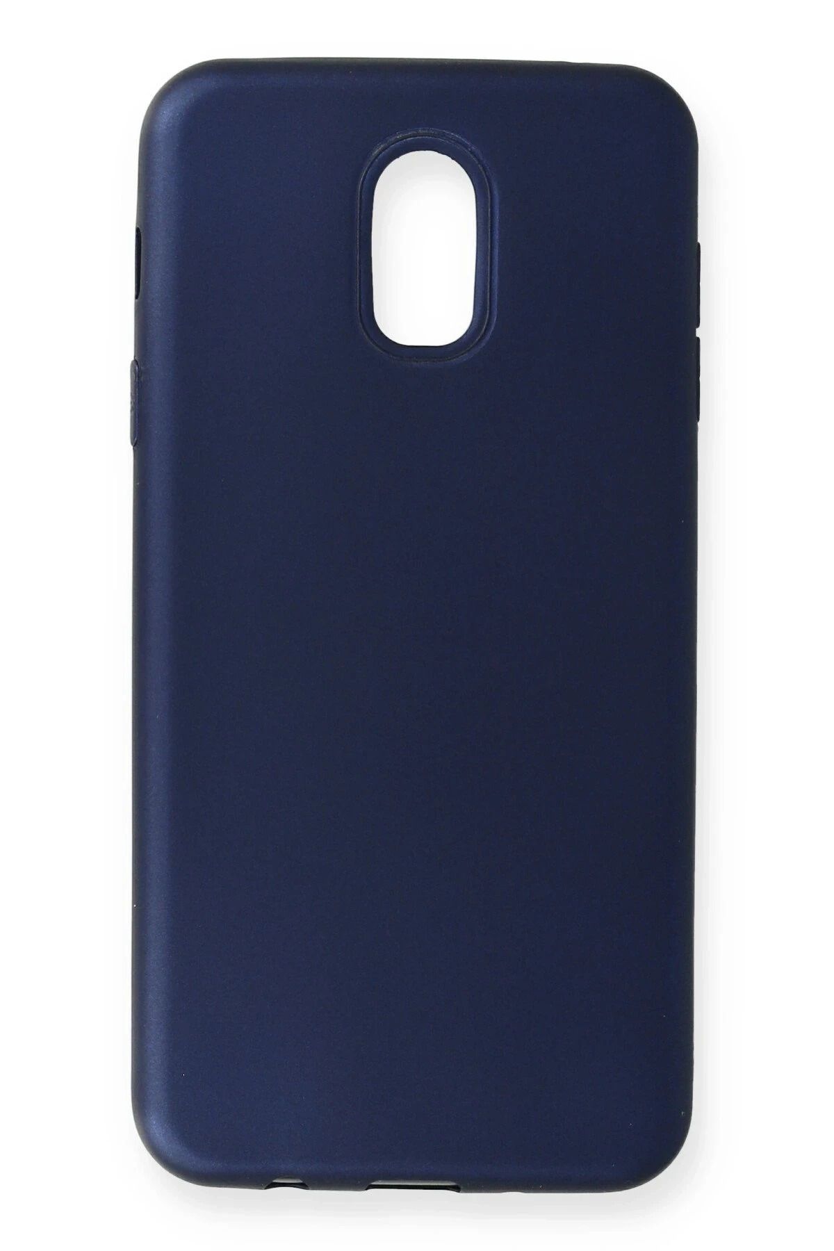 NewFace Samsung Galaxy C8 Kılıf First Silikon - Lacivert SVLRS