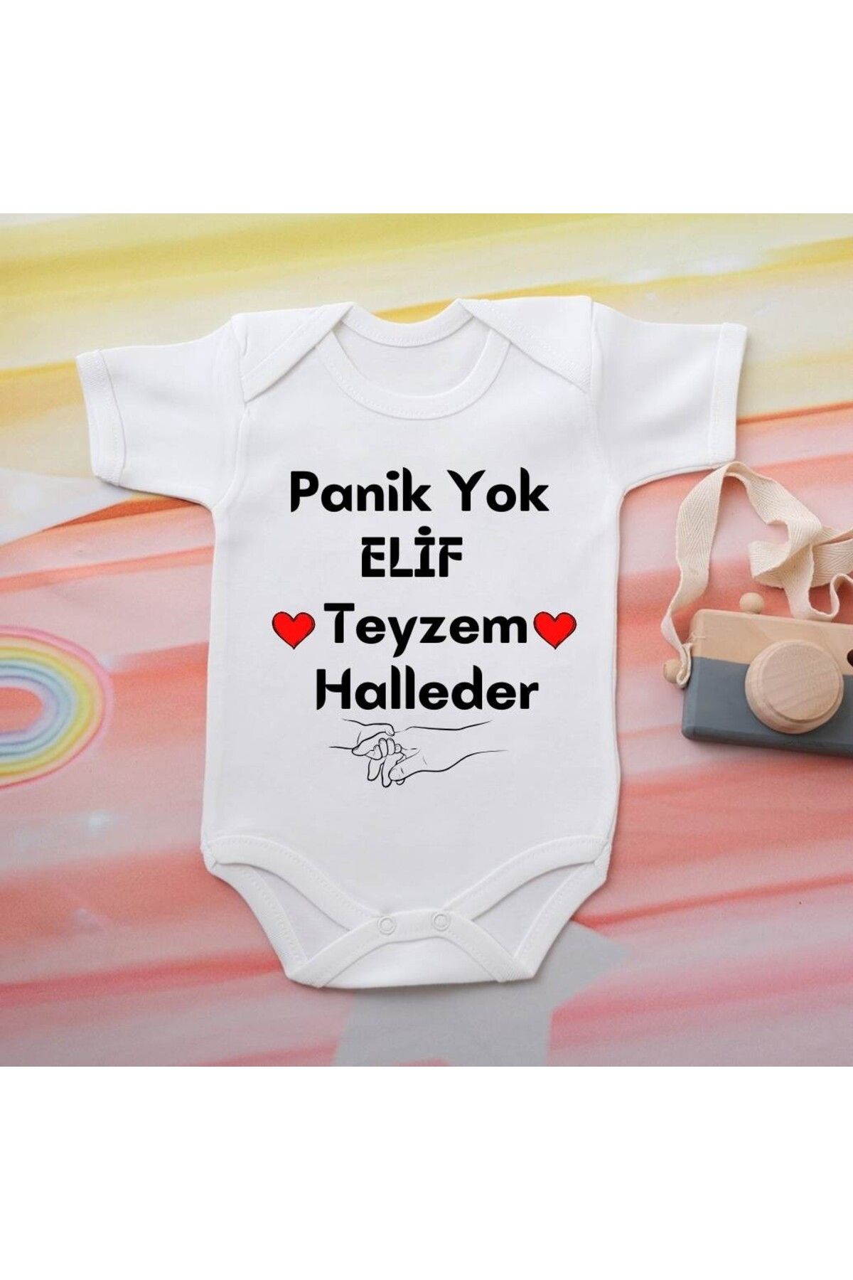 soft wing %100 Pamuklu Organik Baskılı Premium Çıtçıtlı Bebek Body Zıbın 00036