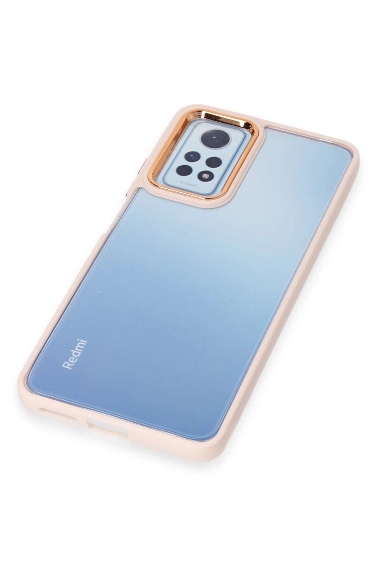 NewFace Xiaomi Redmi Note 12 Pro 4G Kılıf Dora Kapak - Pudra SVLRS