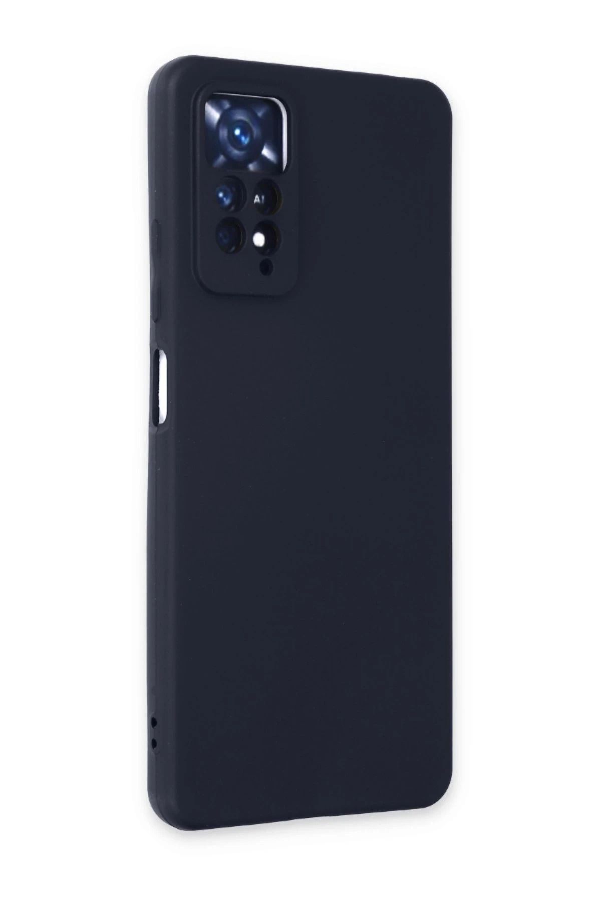 NewFace Xiaomi Redmi Note 11 Pro Kılıf First Silikon - Lacivert NRMSA