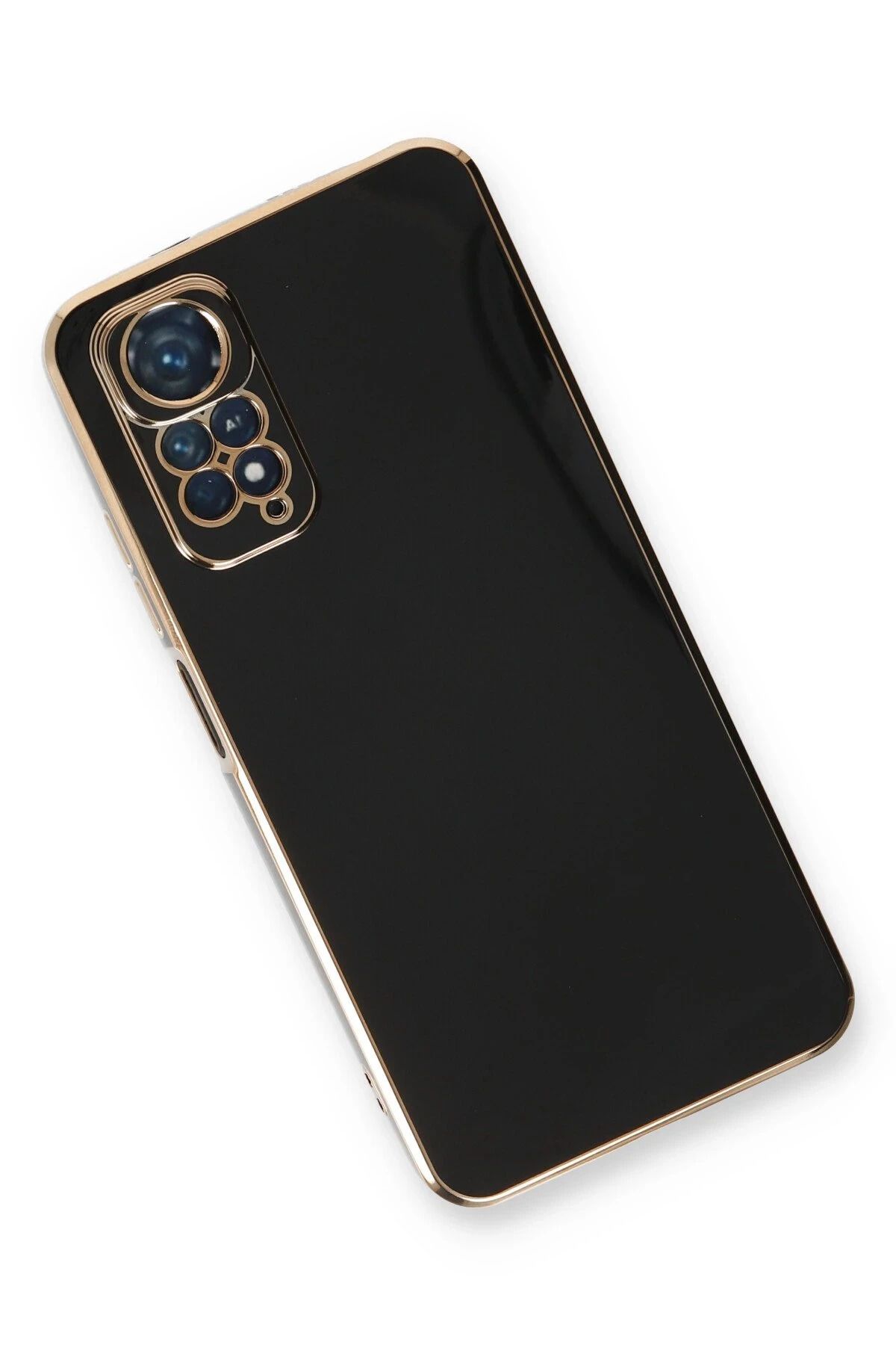 NewFace Xiaomi Redmi Note 11 Kılıf Volet Silikon - Siyah NRMSA