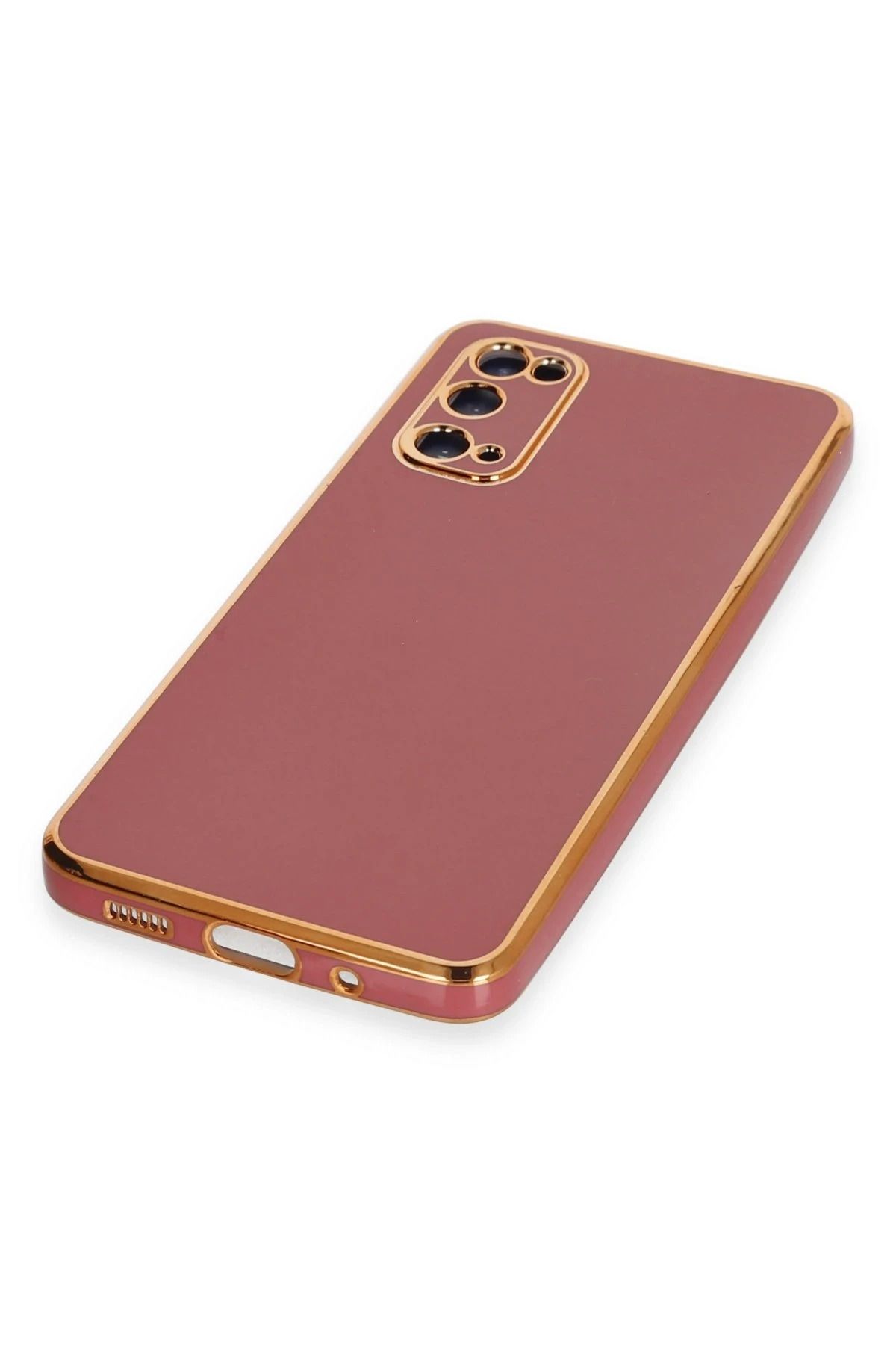 NewFace Samsung Galaxy S20 Kılıf Volet Silikon - Kırmızı SVLRS