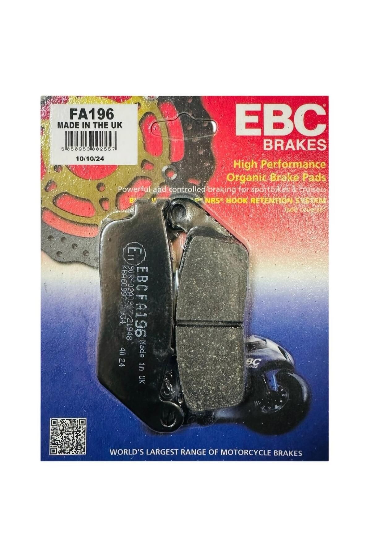 EBC FA196 Fren Balatası