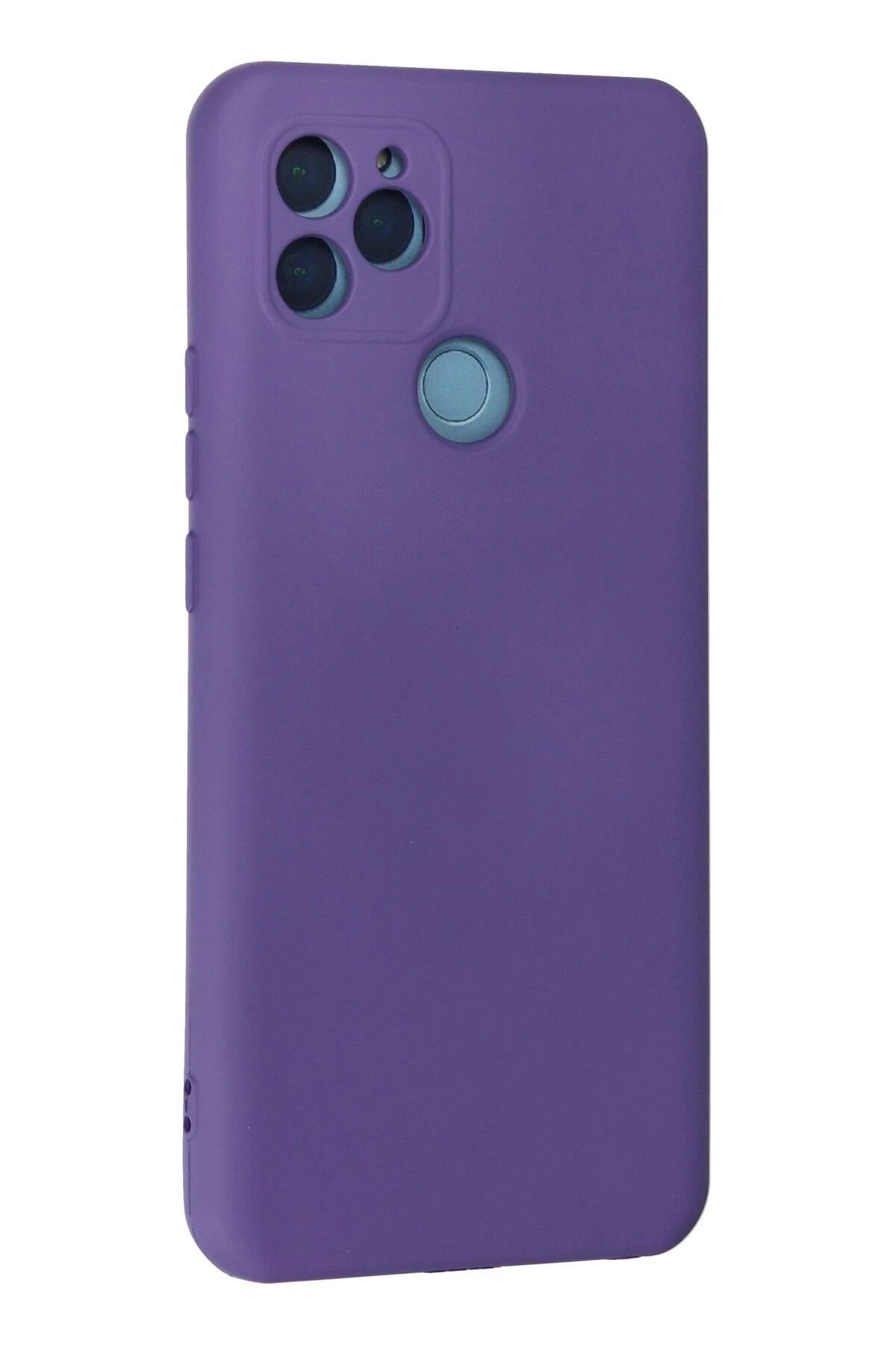 NewFace General Mobile GM 21 Uyumlu  Kılıf Nano içi Kadife Silikon - Mor SVLRS