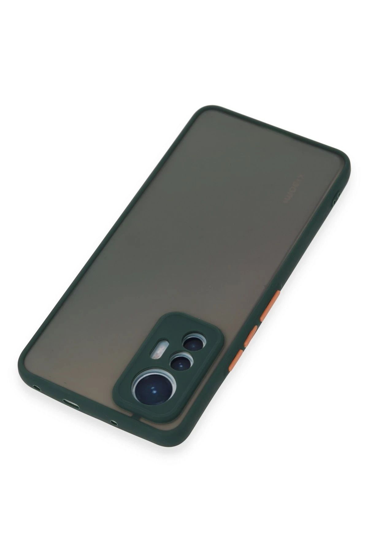 NewFace Xiaomi Mi 12 Lite Kılıf Montreal Silikon Kapak - Yeşil SVLRS