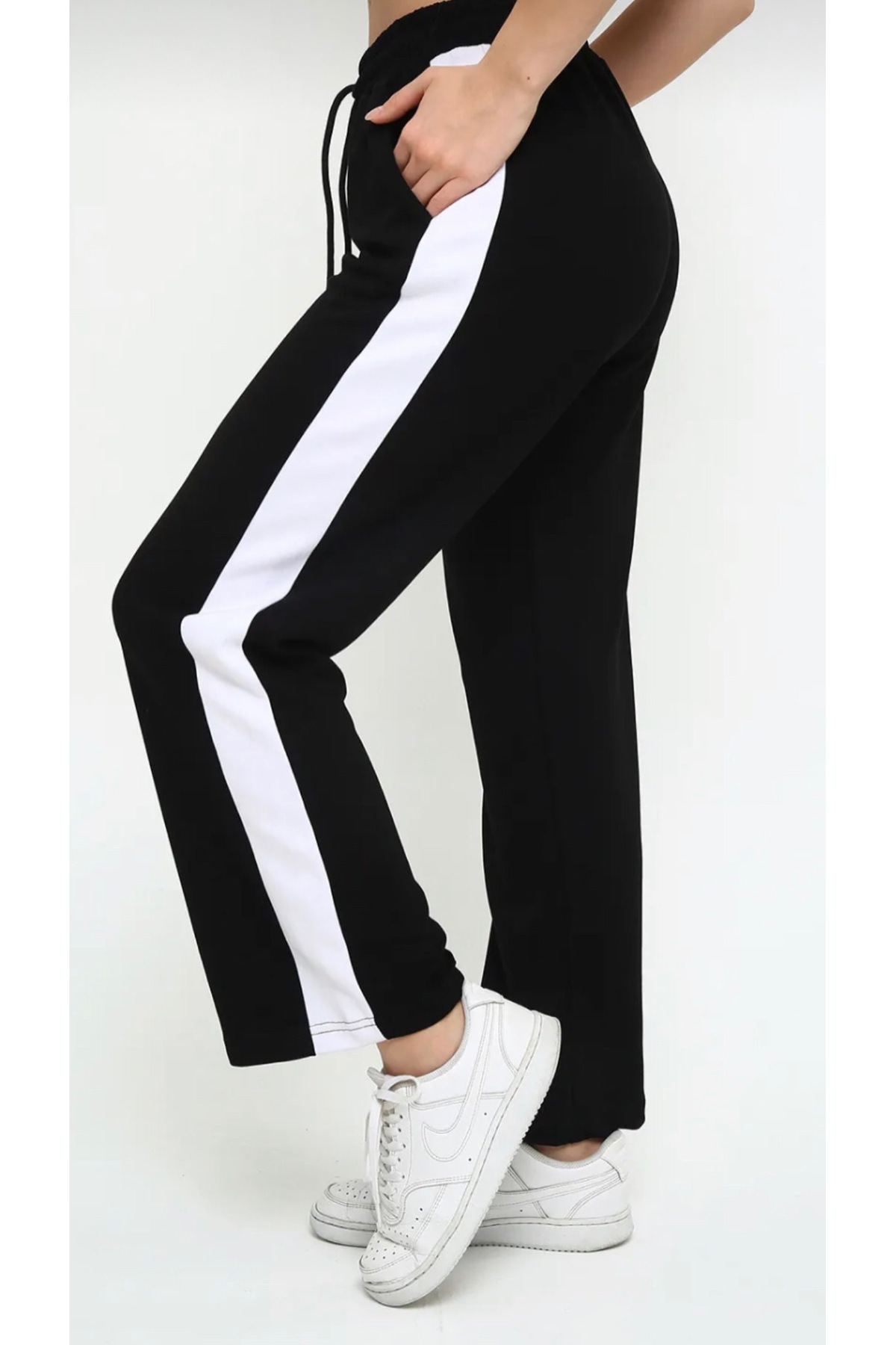sarıdağ-Palazzo Tracksuit with Side Strip 3