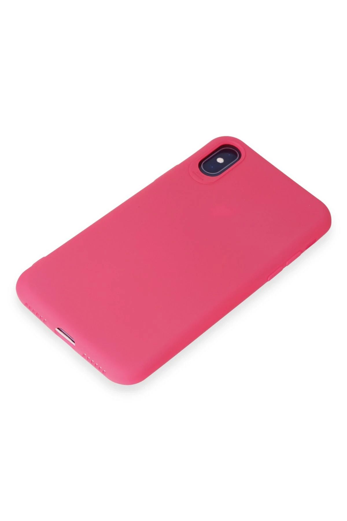 NewFace iPhone X Kılıf First Silikon - Pembe SVLRS