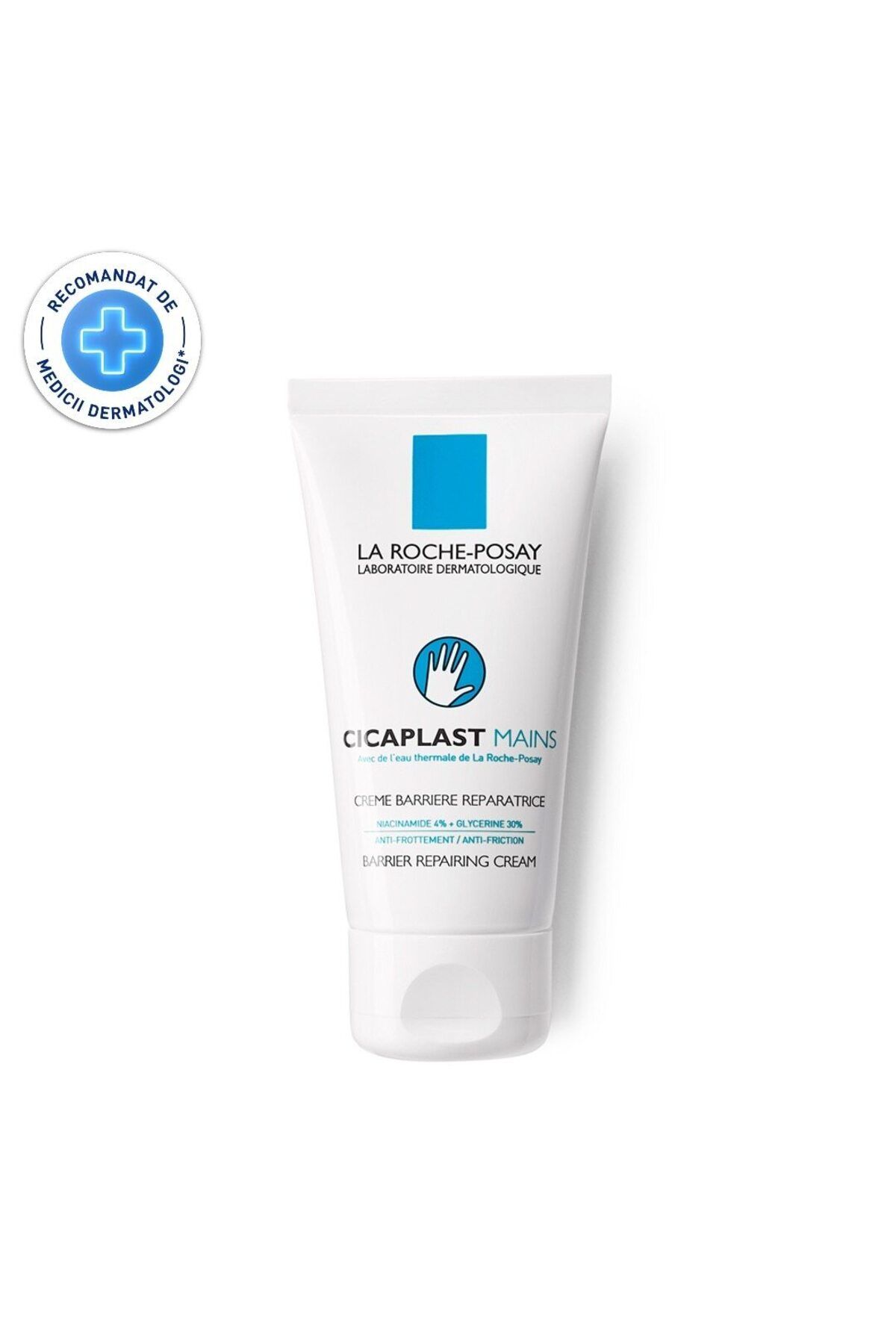 LA Crema Reparatoare Pentru Maini Deteriorate Si Uscate La Roche-posay Cicaplast Maini - One Size
