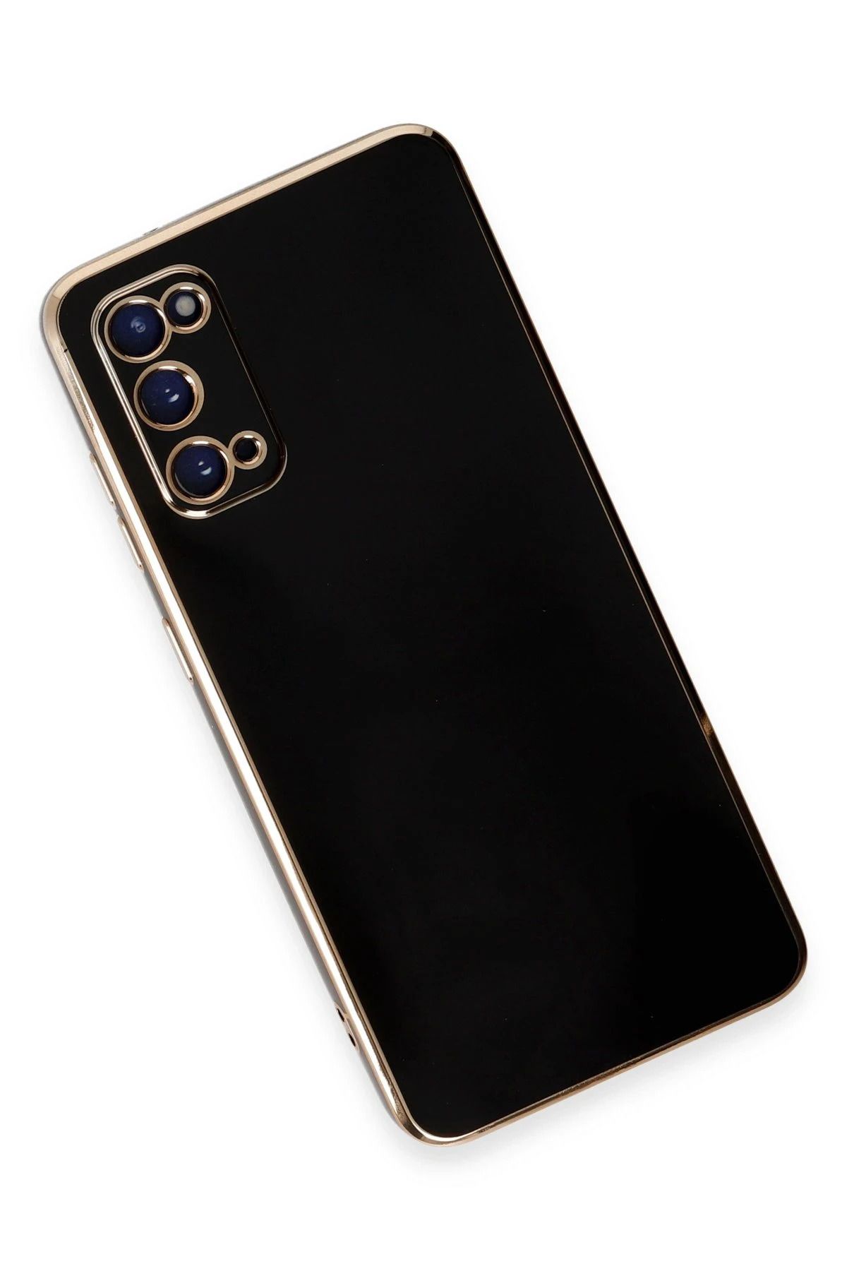 NewFace Samsung Galaxy S20 Kılıf Volet Silikon - Siyah FLKRY
