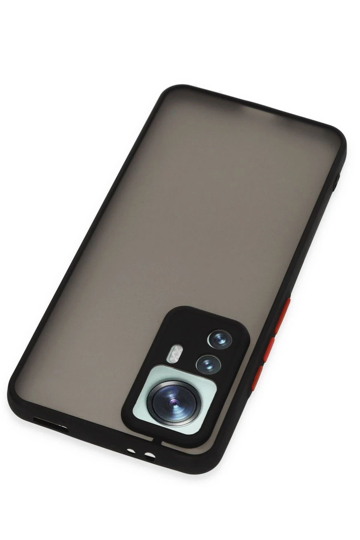NewFace Xiaomi Mi 12T Pro Kılıf Montreal Silikon Kapak - Siyah NRMSA