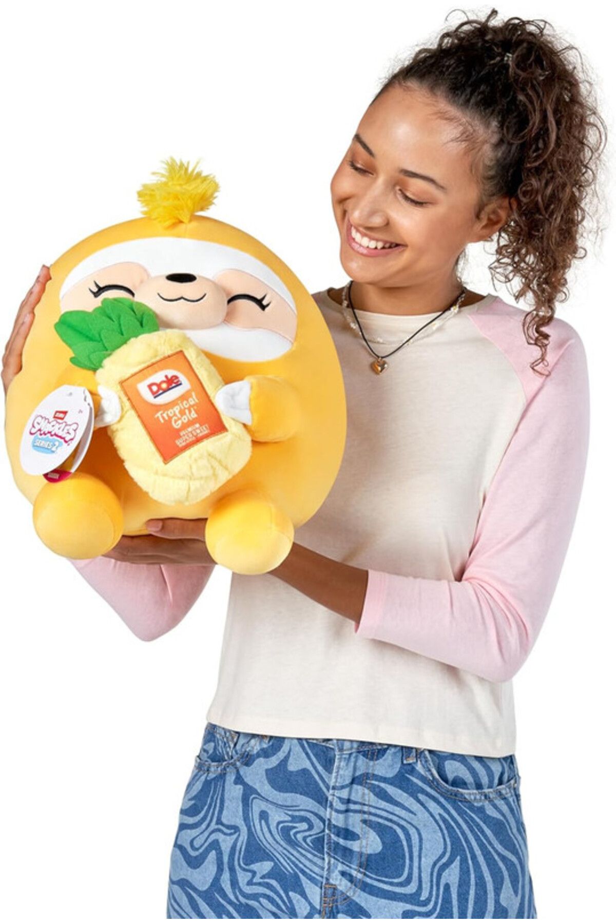 Zuru-Snackles Series 2 Sloth & Dole 16 Inch Plush by ZURU, Ultra Soft Plush, Collectible Plush with Re... 5