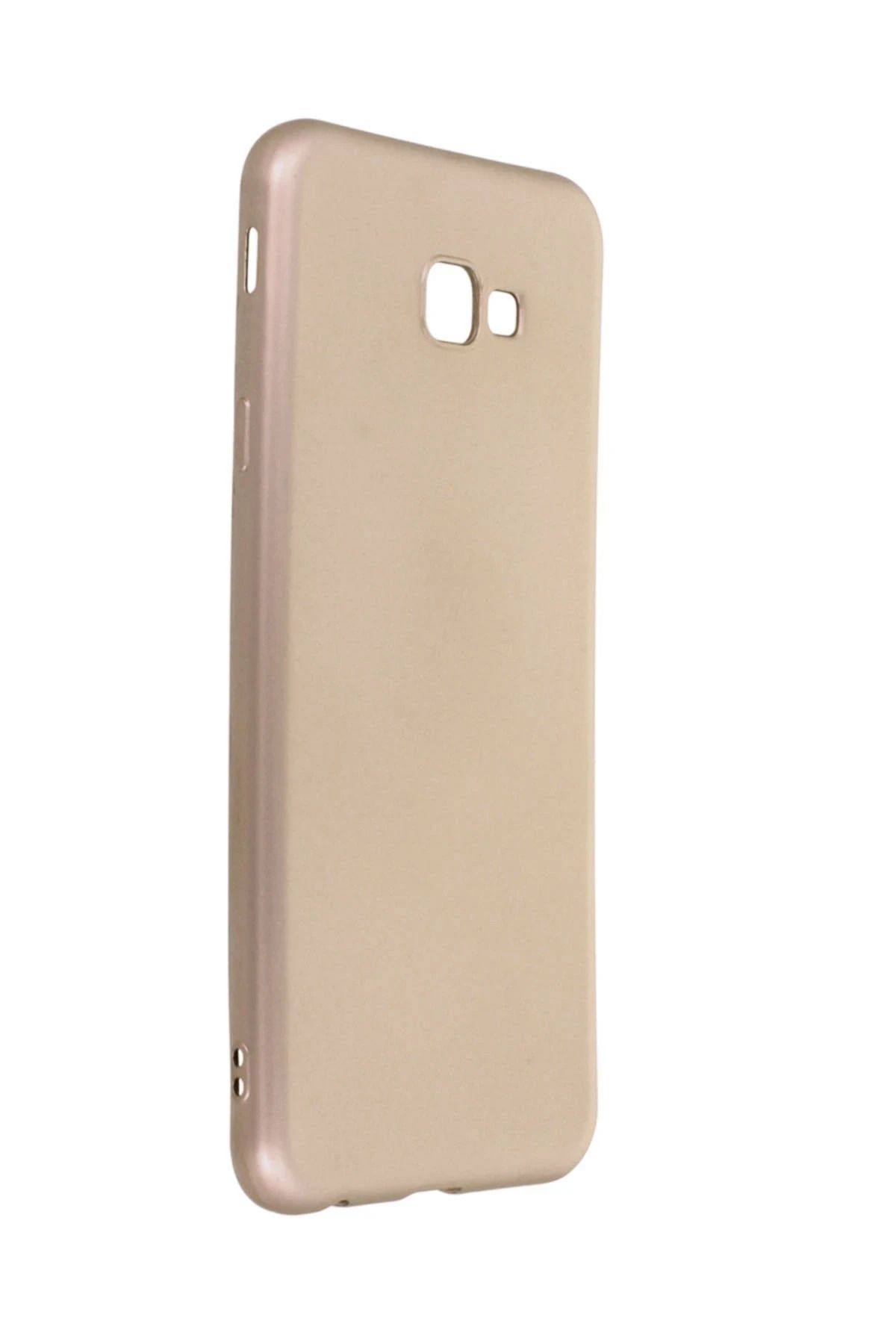 NewFace Samsung Galaxy J4 Plus Kılıf First Silikon - Gold ALMLA