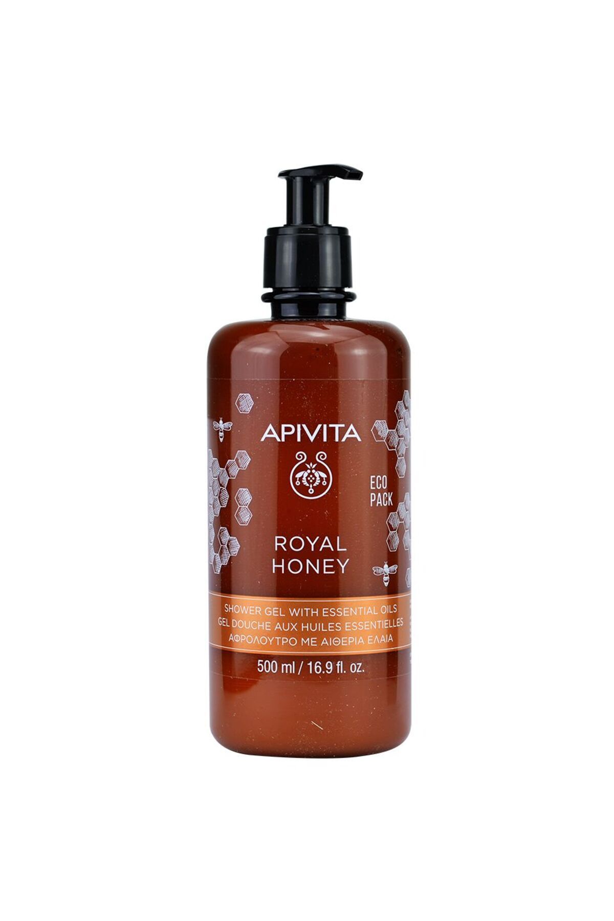 Apivita Gel De Dus Hidratant Cu Formula Cremoasa Si Miere Royal Honey Unisex - Mărime unică