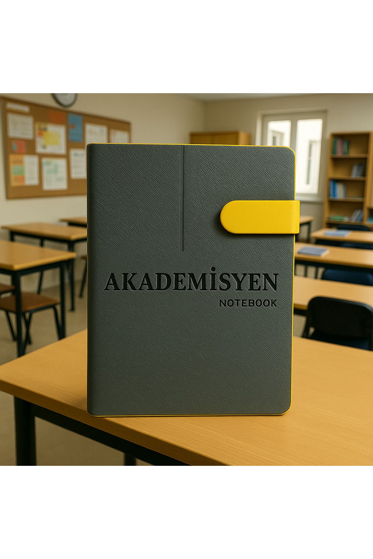 EDU SHOPS Akademisyen Ajanda ,Baskılı Notebook , Ajanda