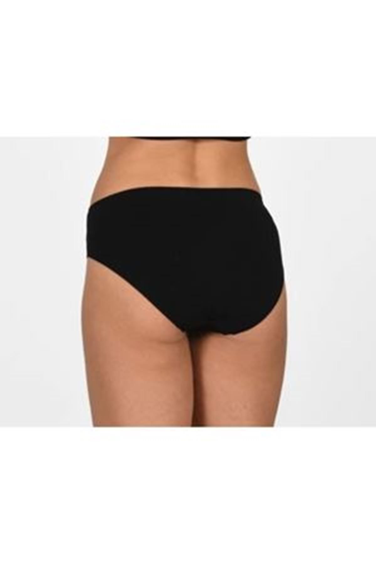 Shop58 Siyah Kadın Dikişsiz Külot Korse - 730