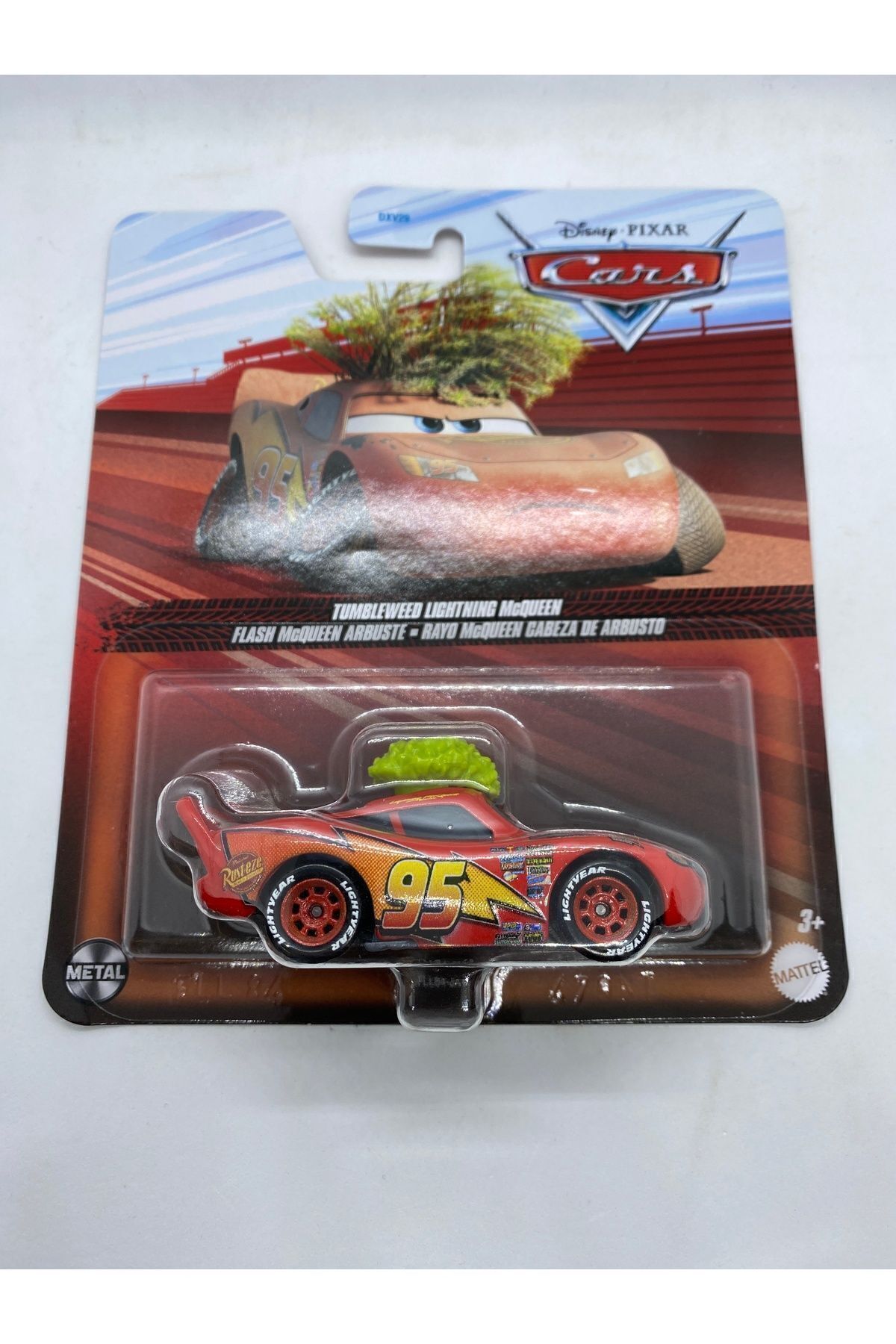 CARS KOPYA - Disney Tumbleweed Lightning Mcqueen