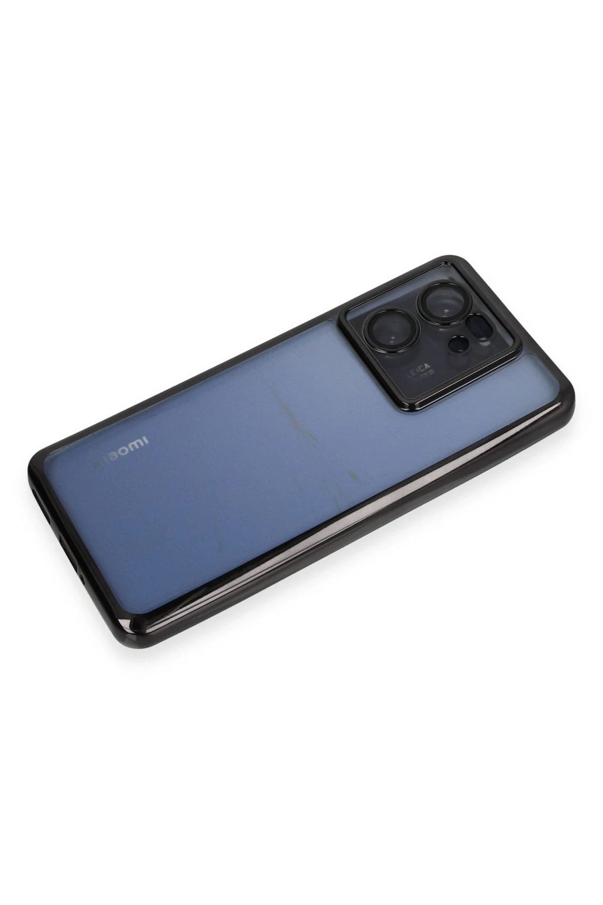 NewFace Xiaomi Mi 13T Kılıf Lensli Silikon - Siyah SVLRS