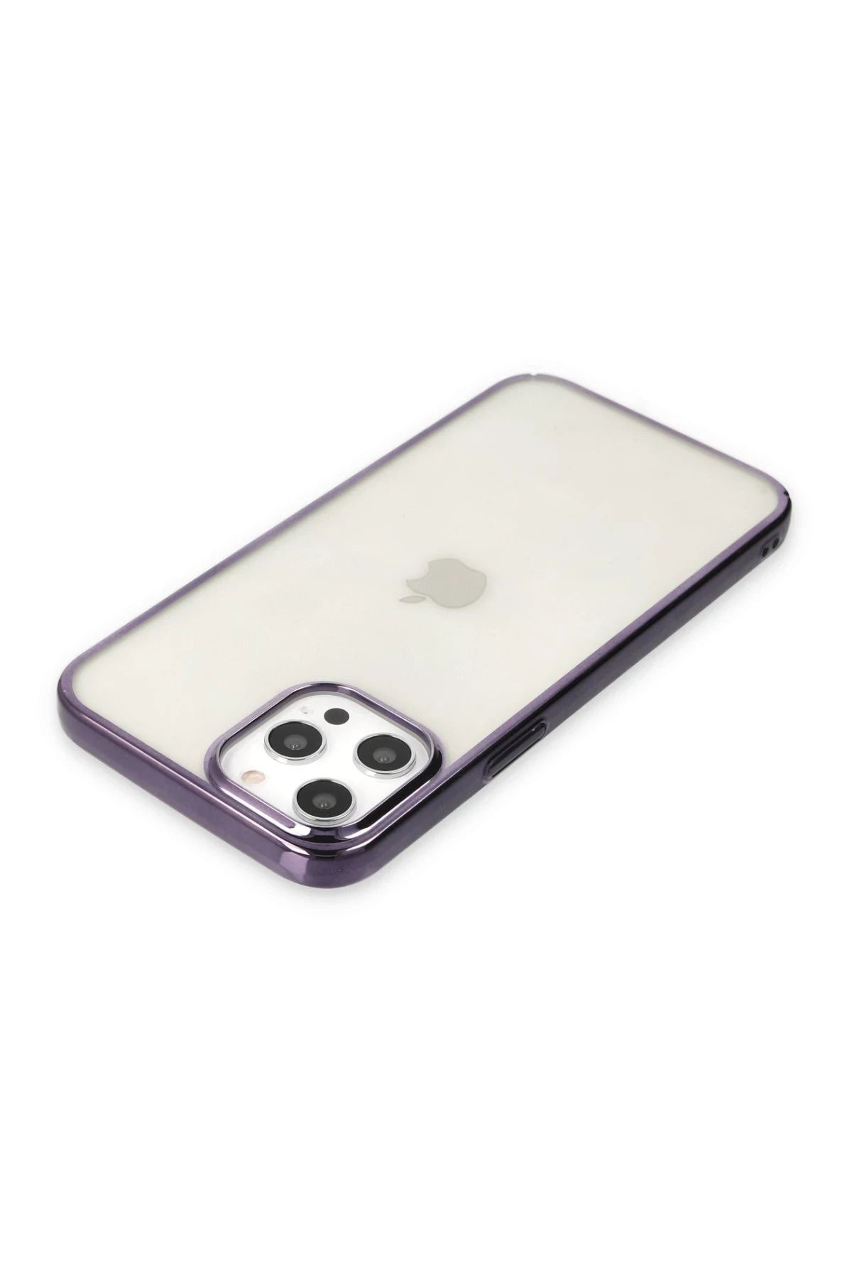 NewFace iPhone 12 Pro Max Kılıf Element Silikon - Mor NRMSA
