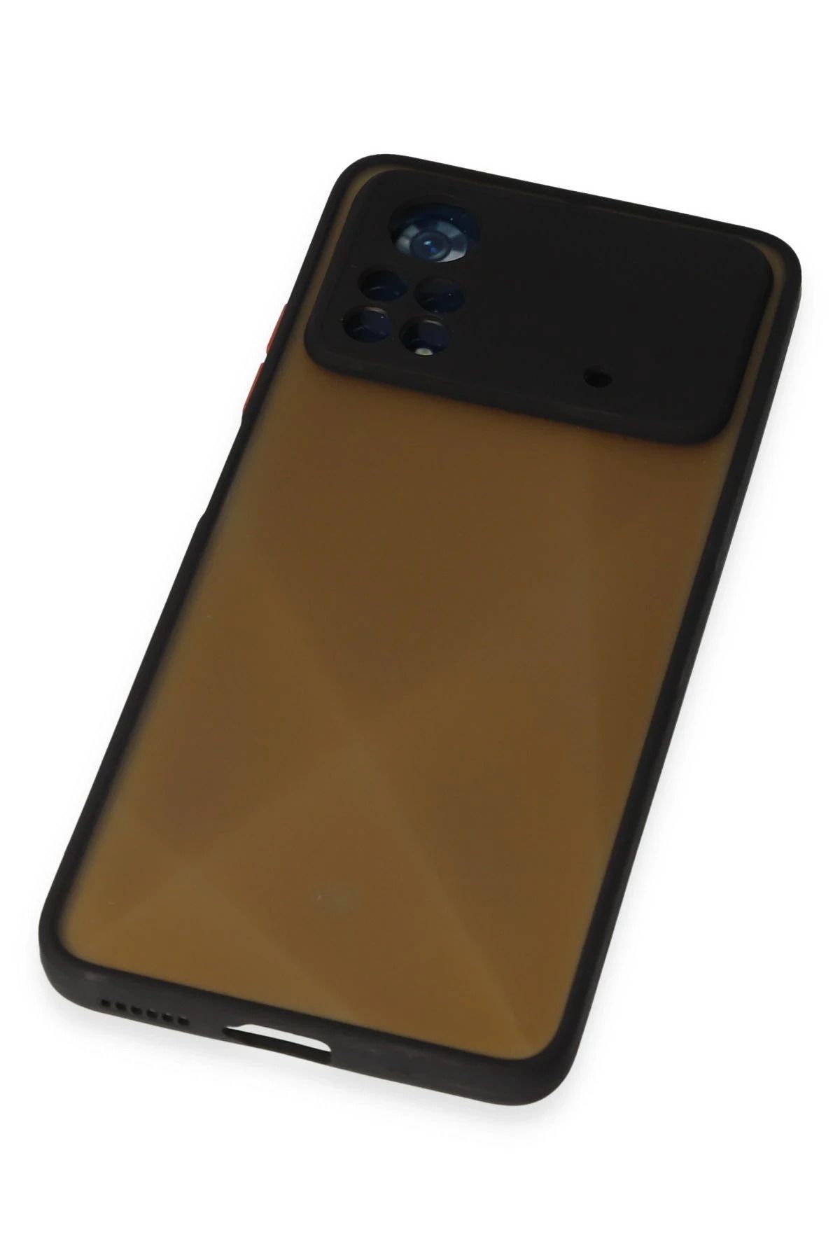 NewFace Xiaomi Poco X4 Pro 5G Kılıf Montreal Silikon Kapak - Siyah SVLRS