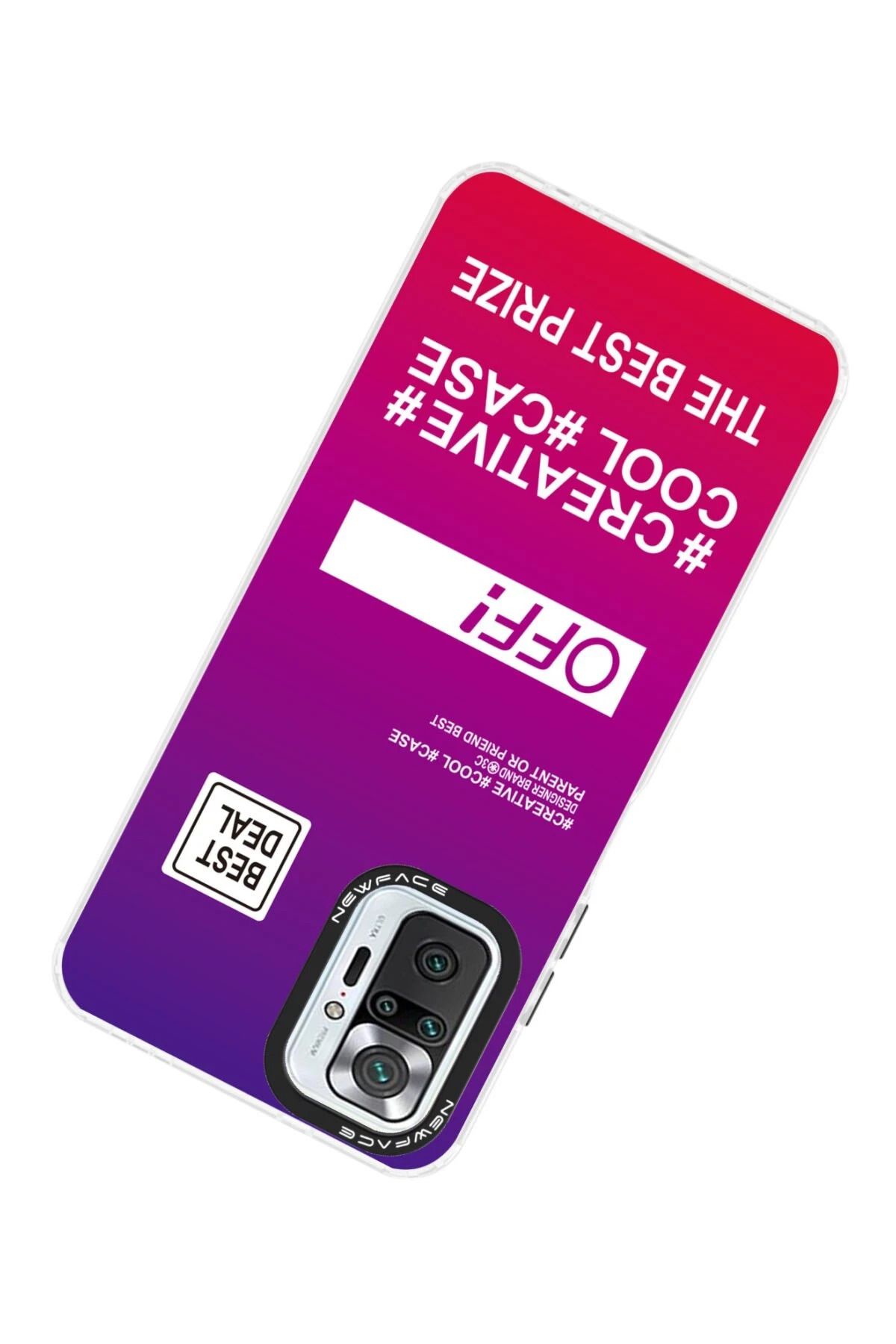NewFace Xiaomi Redmi Note 10 Pro Kılıf Estoril Desenli Kapak - Estoril - 9 GLSTD