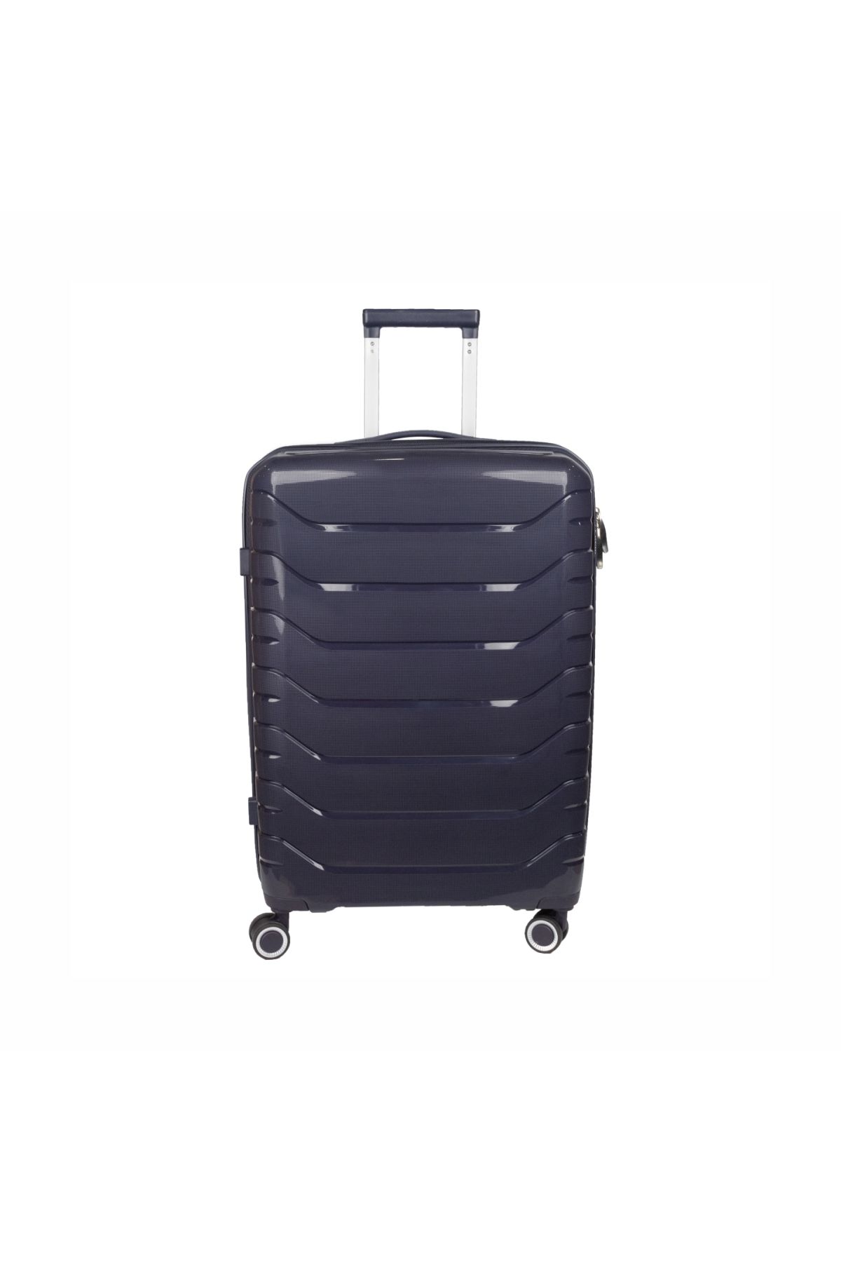 Naimeed Company Troler De Călătorie Small S, Naimeed D5968, 4 Roți Duble Detașabile La 360 De Grade, Pp, Mov, 37x20x48cm Femeie - S