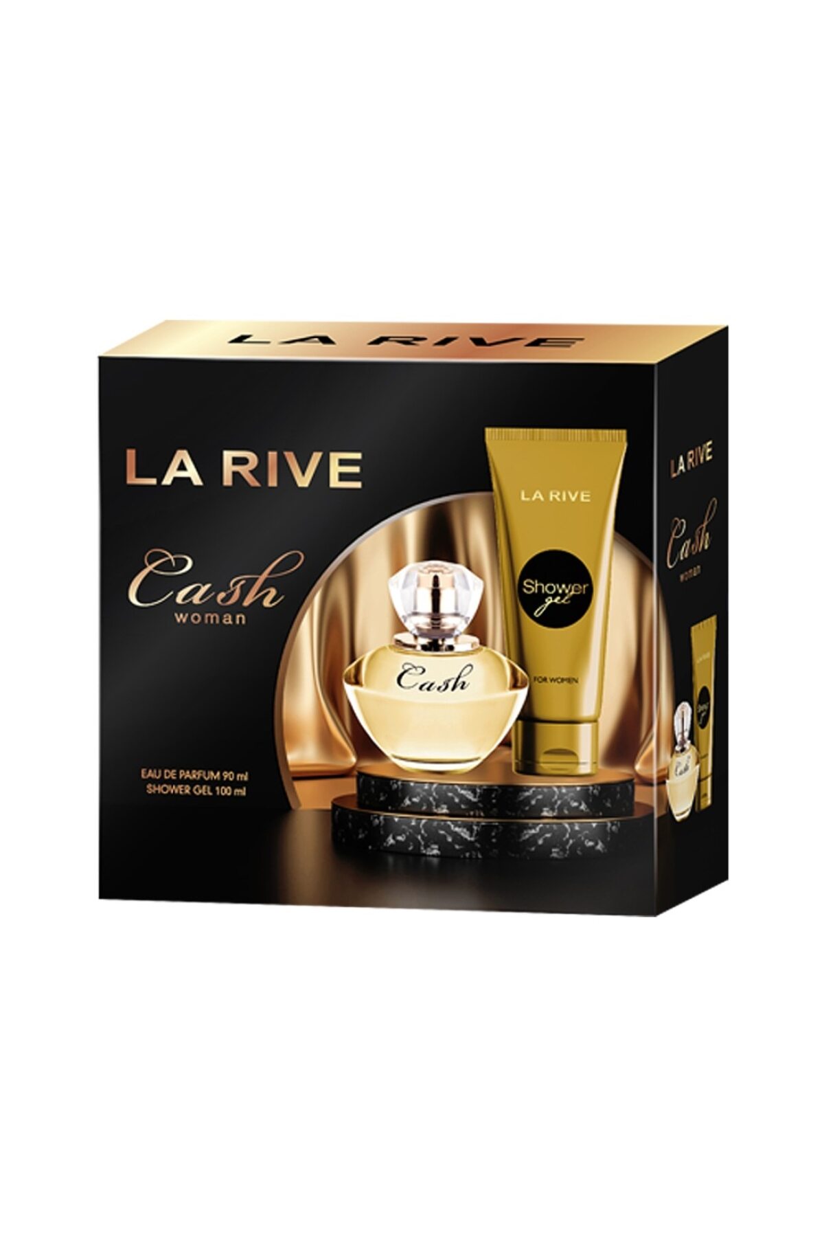 La Rive Cash Woman Parfüm ve Duş Jeli Hediye seti - Cash Woman Perfume and Shower Gel Gift Set — 5903719641623