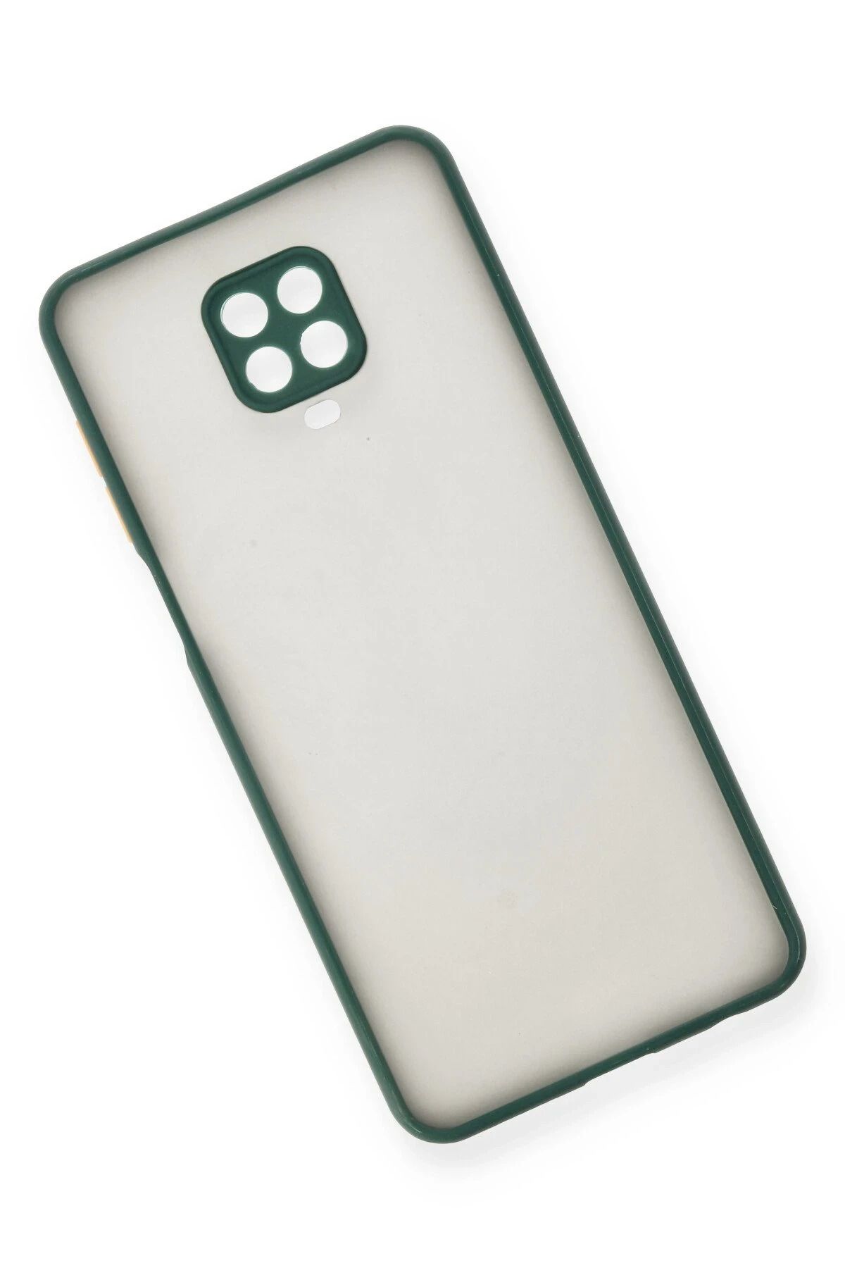 NewFace Xiaomi Redmi Note 9 Pro Kılıf Montreal Silikon Kapak - Yeşil GLSTD