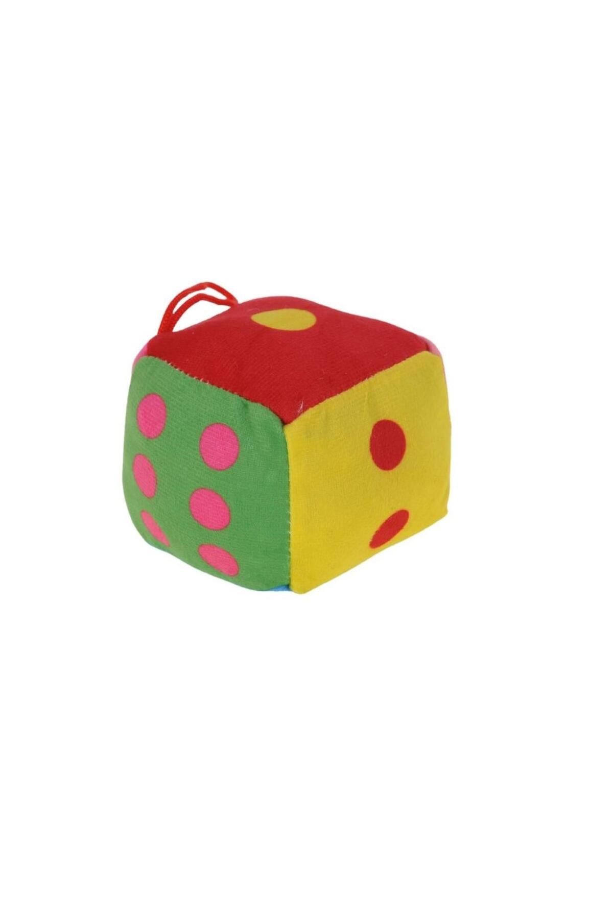 hak-iş oyuncak Peluş 10 Cm Renkli Zar