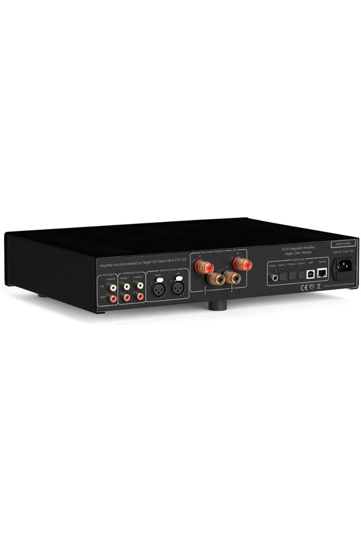 Hegel H120 Entegre Siyah Amfi 2x75 Watt