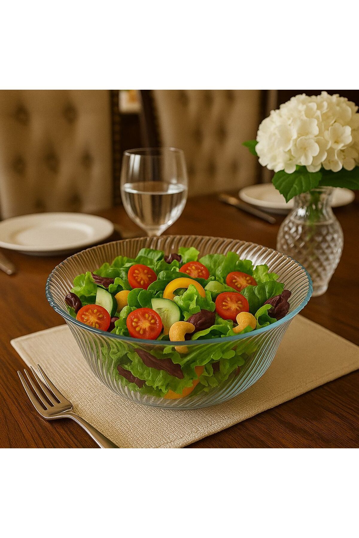 Makara Grup Diamond Bowl 2 li Salata Kasesi