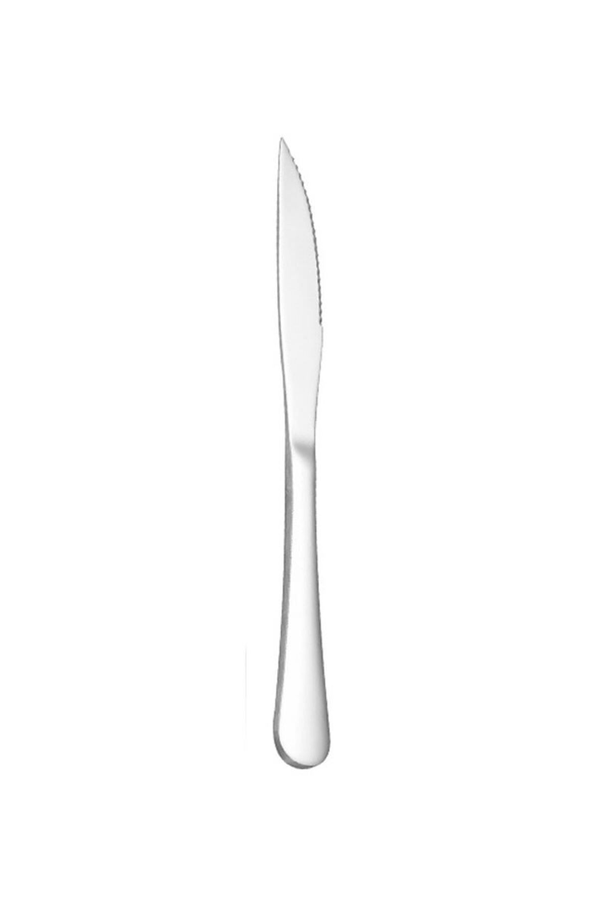 Chavin 1010 Çelik 22,8 cm Gümüş Sofra Biftek Et Kesme Bıçağı cin997by