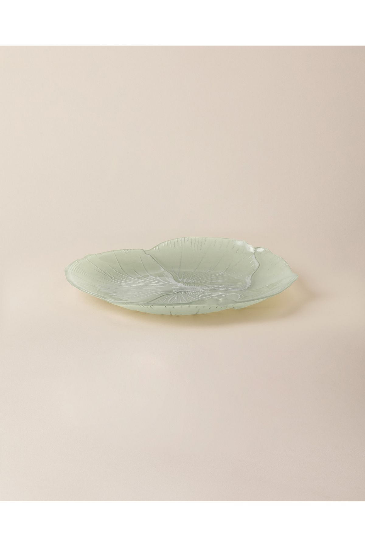 Madame Coco Violette Servis Tabağı - Soft Yeşil - 26 cm