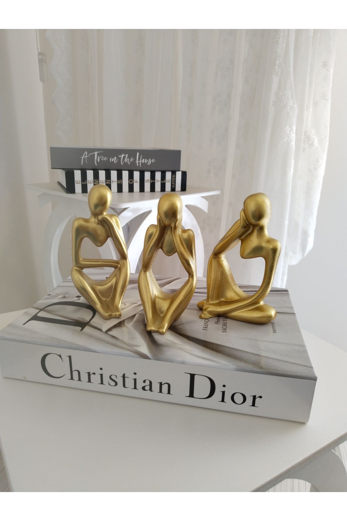 Dore hobi 3 lü düşünen insan biblo.