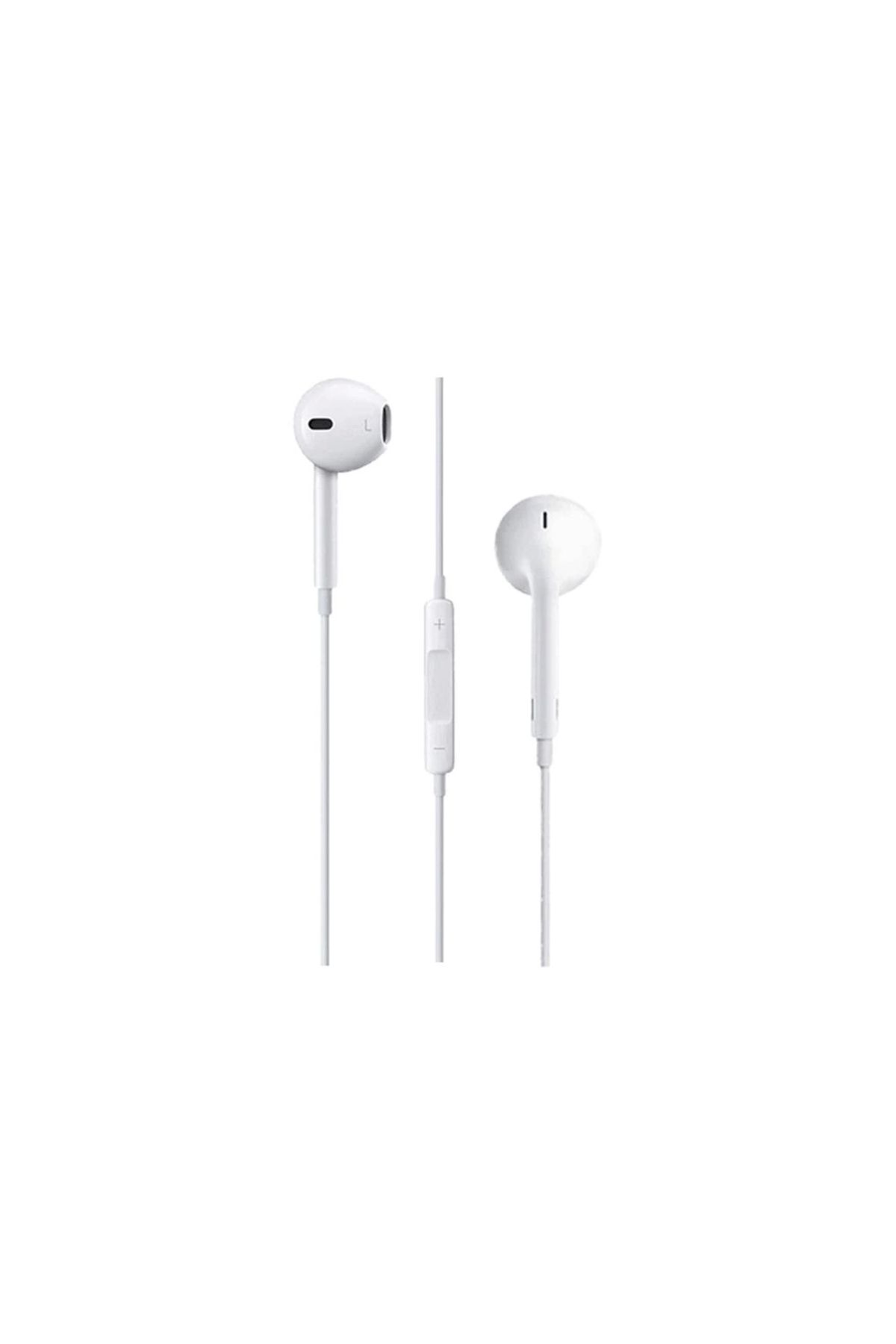 YNT İthalat Basic Hs624 Mikrofonlu Earpods Beyaz Kulaklık