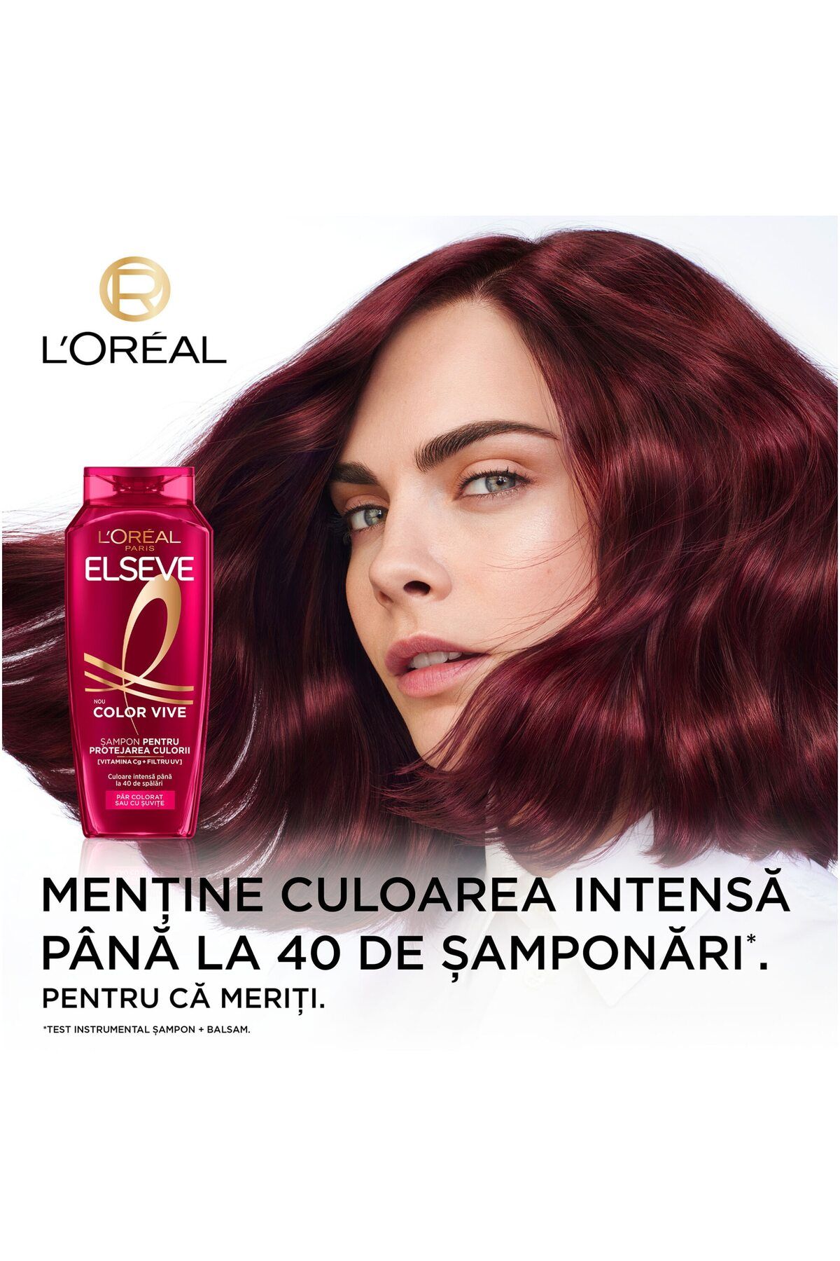 L'Oreal Paris-Sampon L'Oreal Paris Elseve Color Vive pentru par vopsit 2