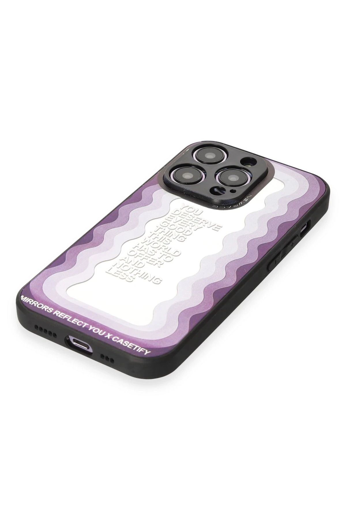 NewFace iPhone 12 Pro Kılıf Mirror Desenli Kapak - Mirror - 5 GLSTD
