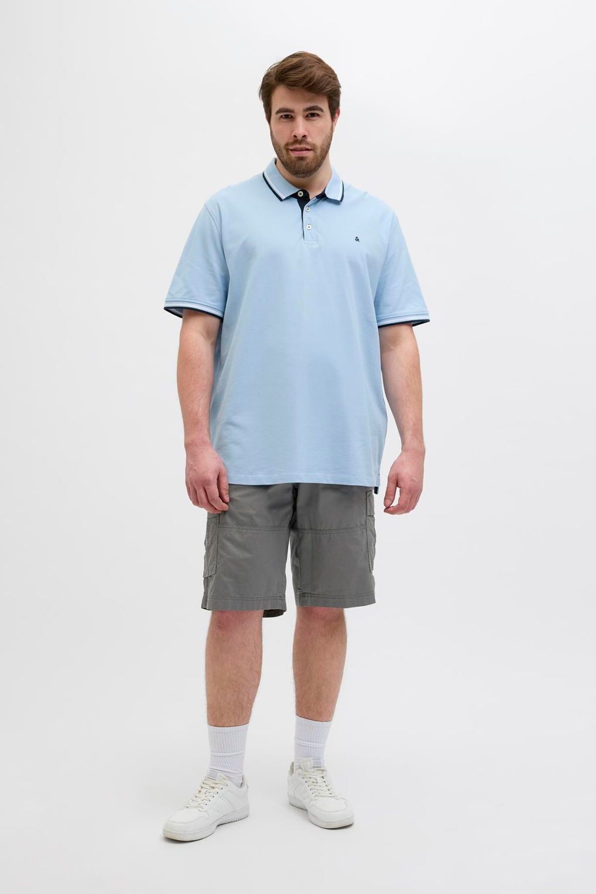 Jack & Jones Büyük Beden Kargo Sort - Cole