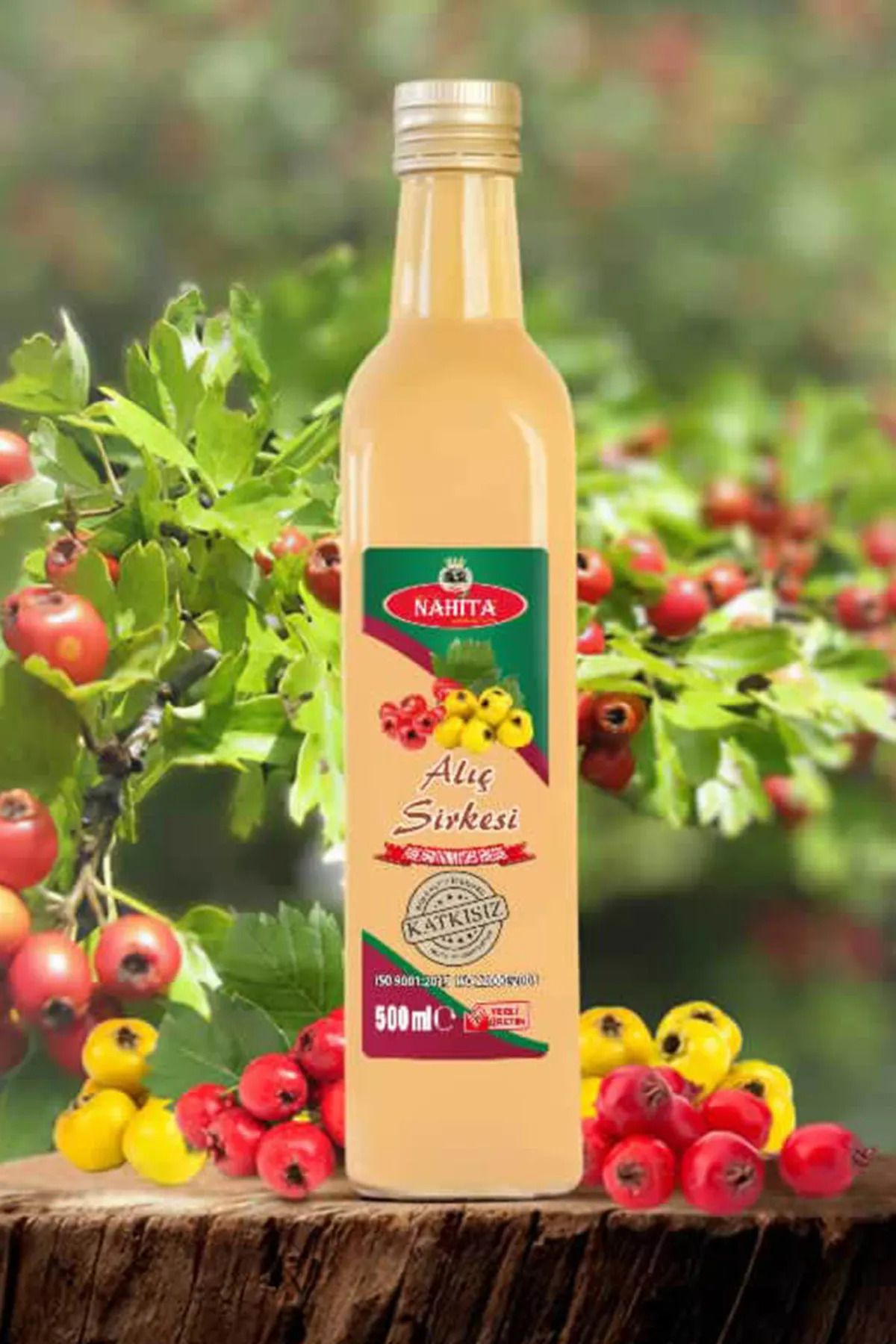 Nahita Alıç Sirkesi %100 Doğal 500 ML
