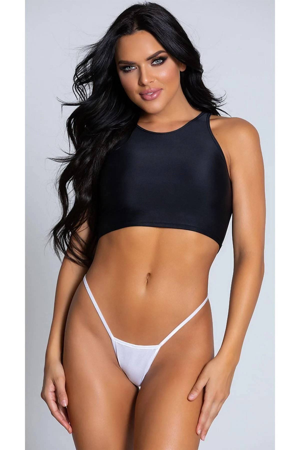 yokyokcollection-String Thong Women's Panties with Elastic String 2 Pieces 2